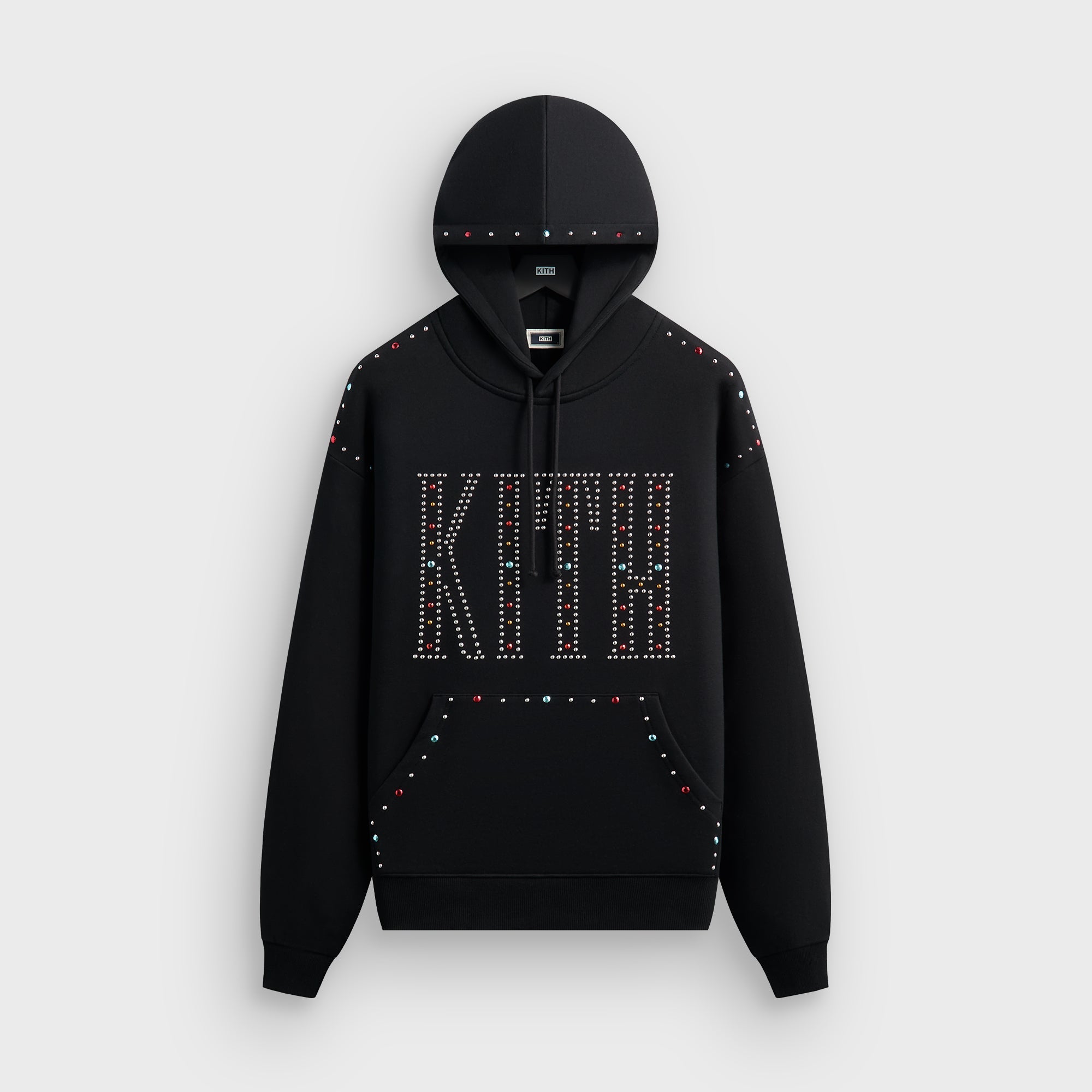 Kith Studded Nelson Hoodie - Black – Kith Europe