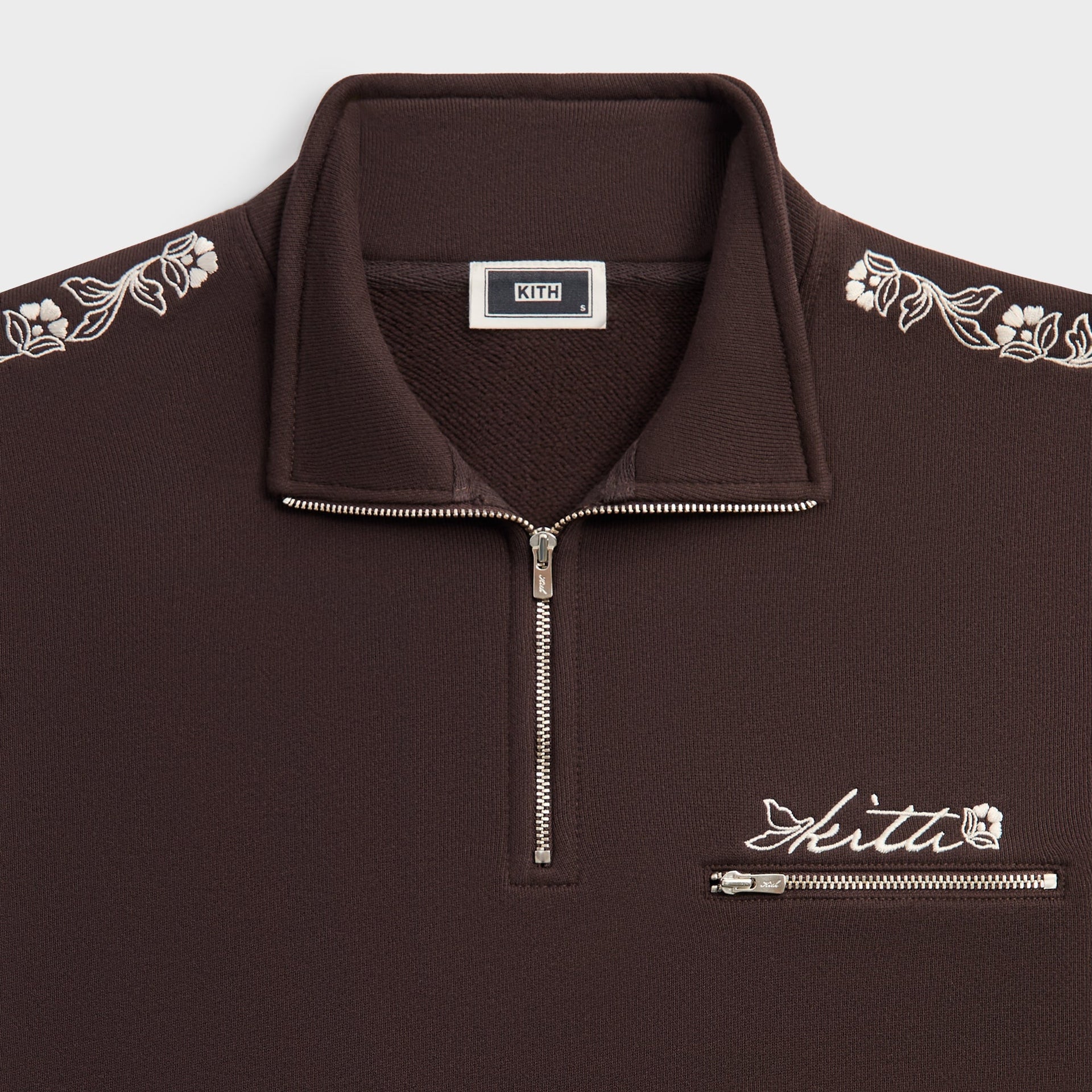 Kith Floral Queensbridge Quarter Zip - Incognito - PH