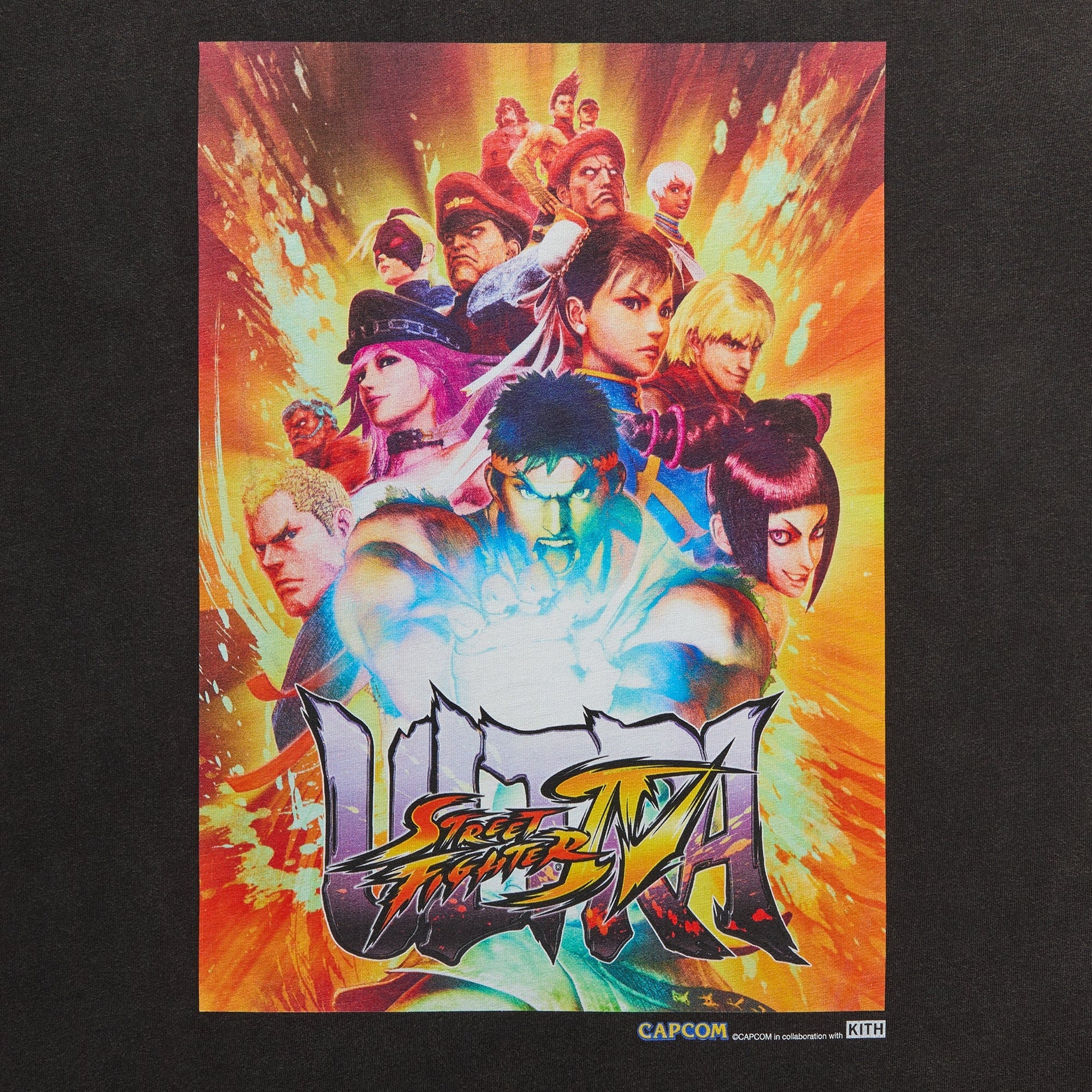 Capcom | Kith Street Fighter IV Ultra Vintage Tee - Black - PH