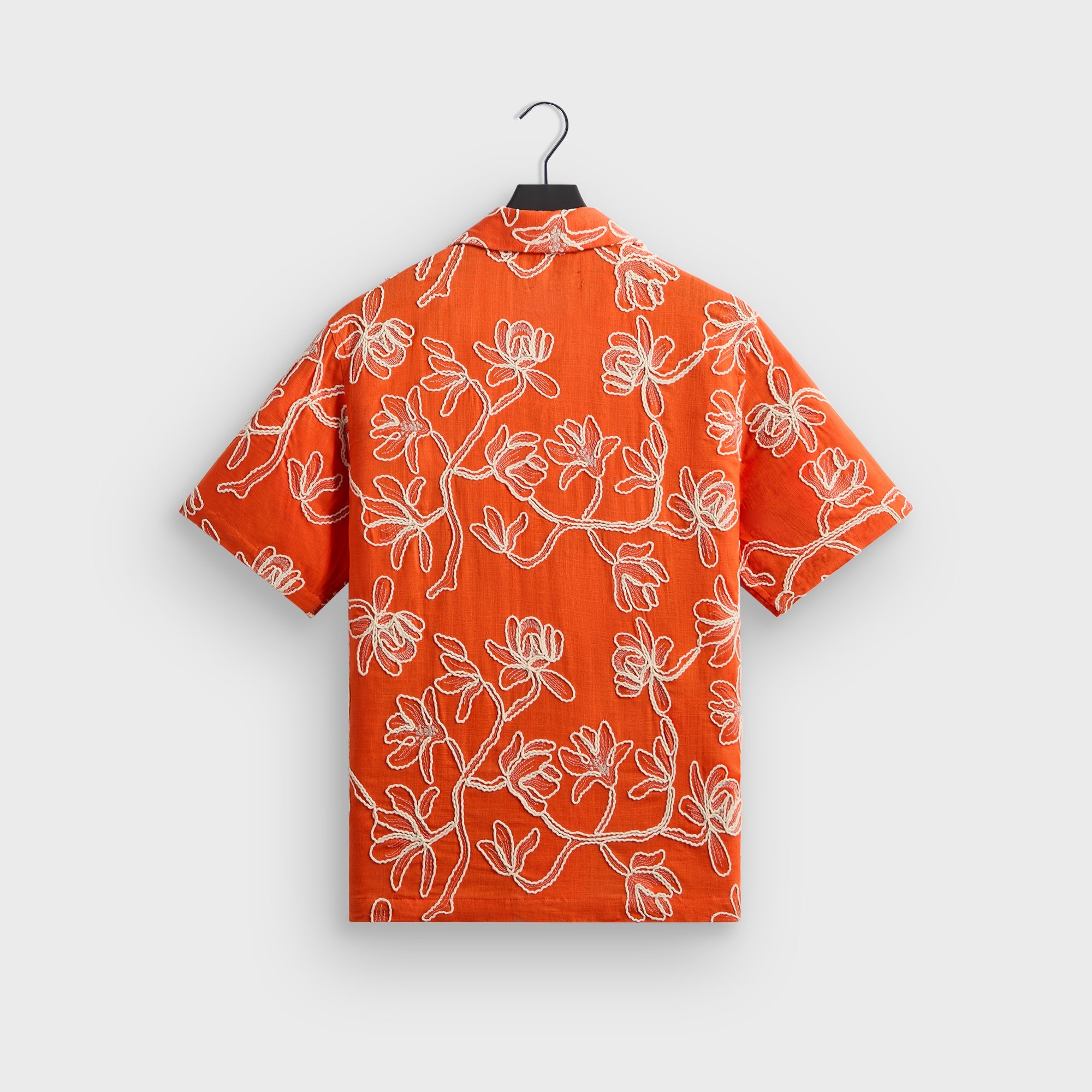 Kith Corded Floral Thompson Camp Collar Shirt - Inferno – Kith Europe