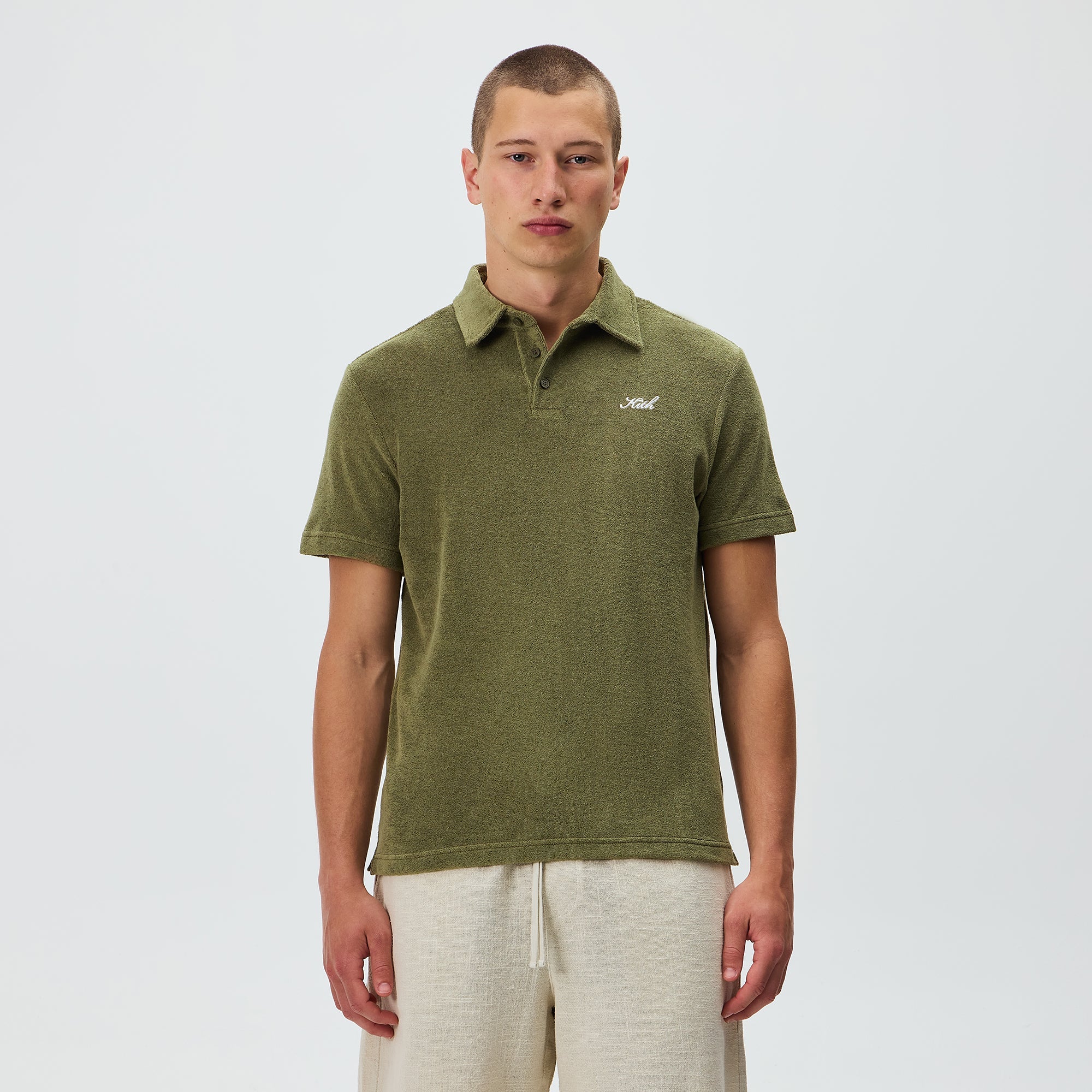 Kith Textured Towel Terry Heathrow Polo - Flagstaff – Kith Europe