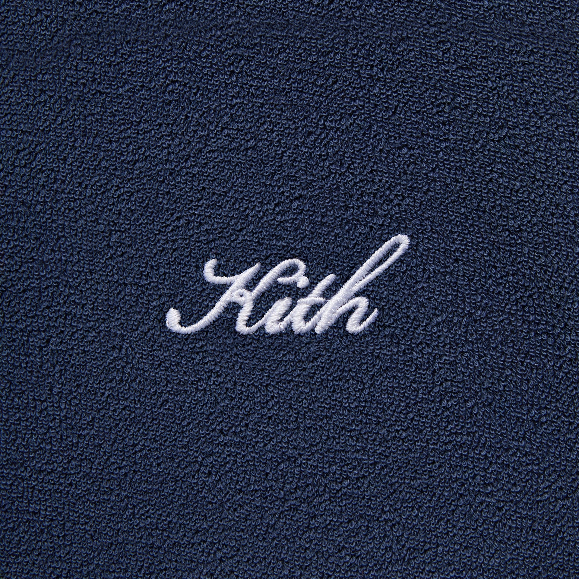 Kith Textured Towel Terry Heathrow Polo - Nocturnal