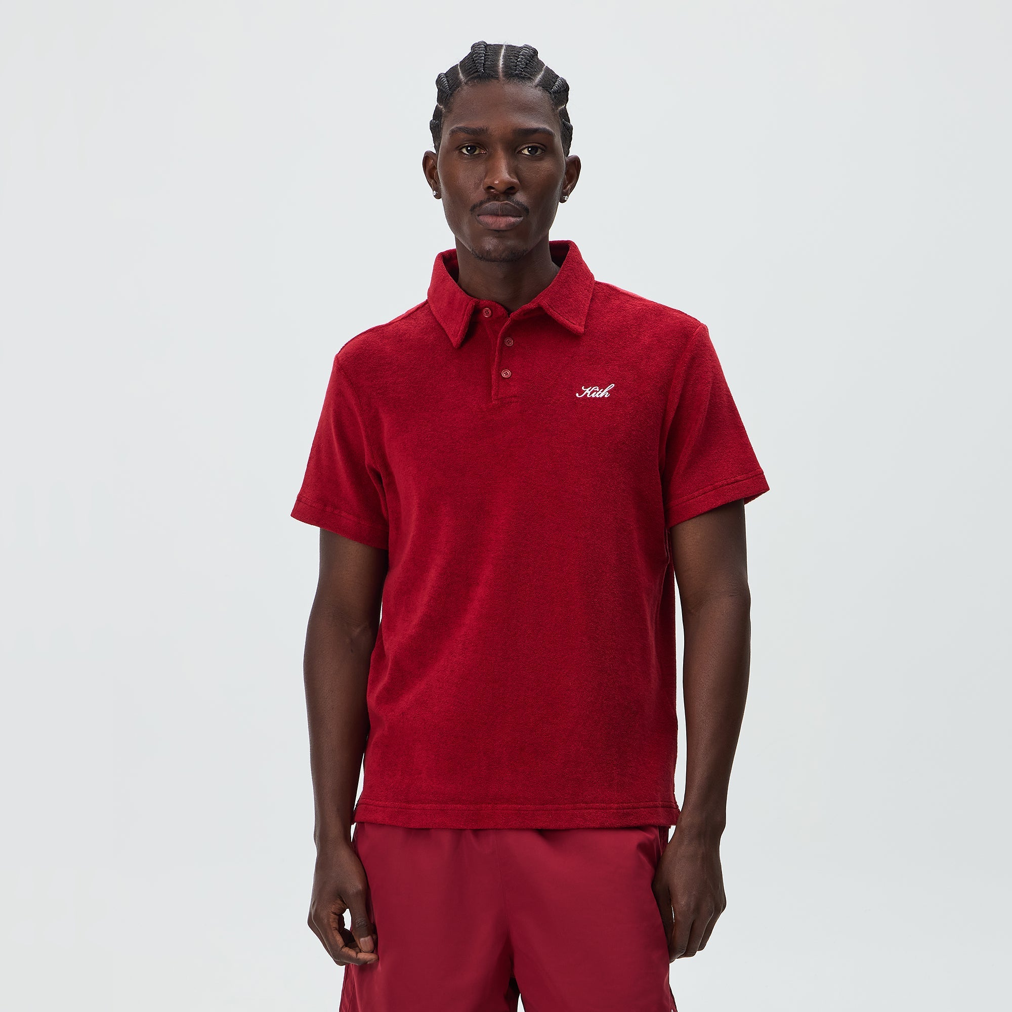Kith Textured Towel Terry Heathrow Polo - Allure – Kith Europe