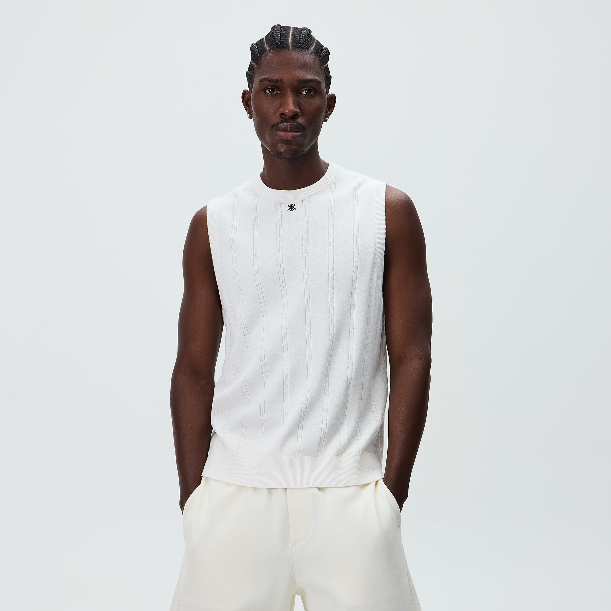 Kith Rhys Tilden Vest - Sandrift – Kith Europe