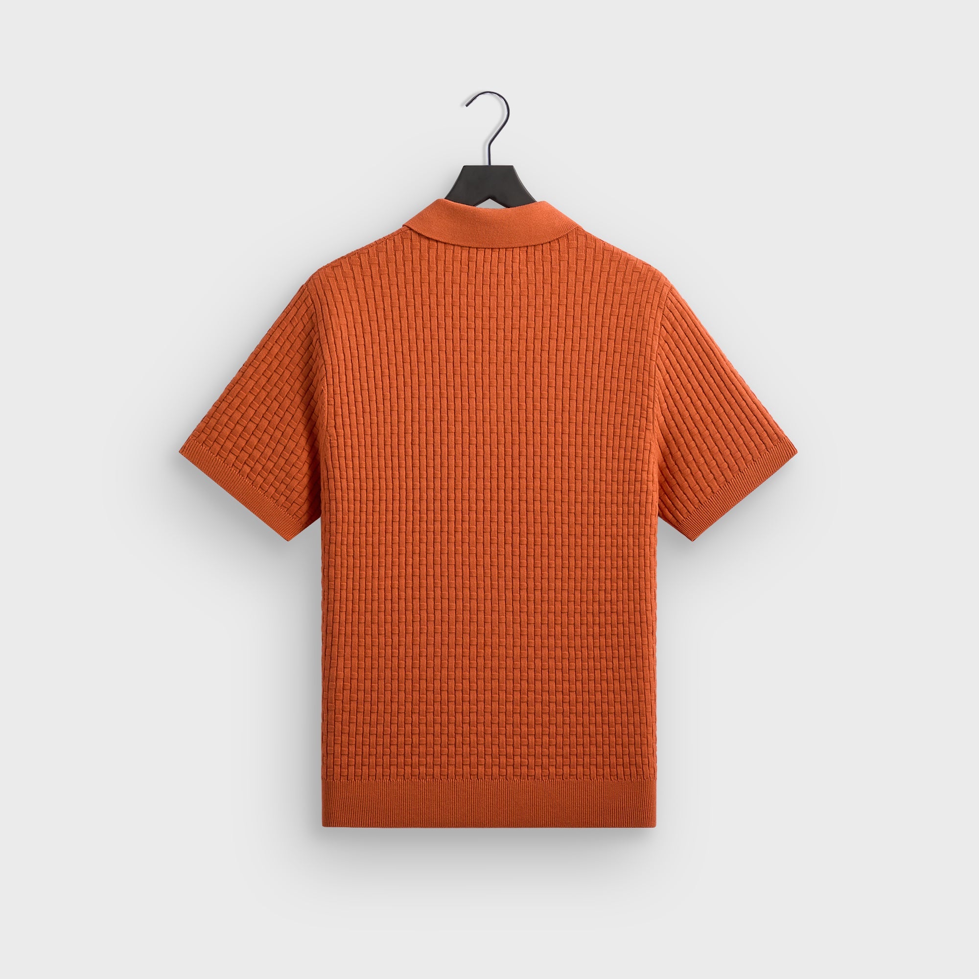 Kith Basket Weave Tilden Polo - Clementine – Kith Europe