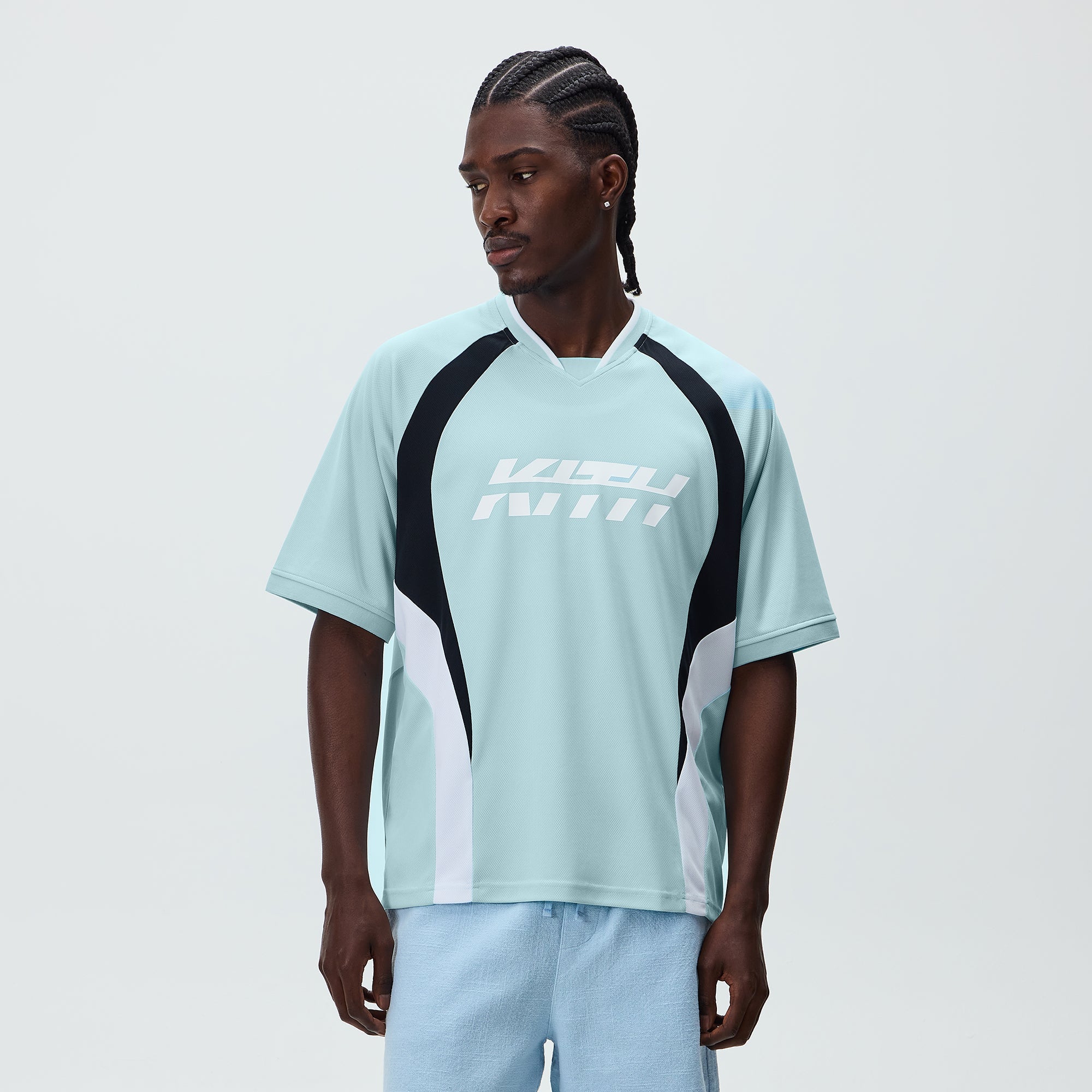Kith Otto Mesh Chase Jersey - Crystal – Kith Europe