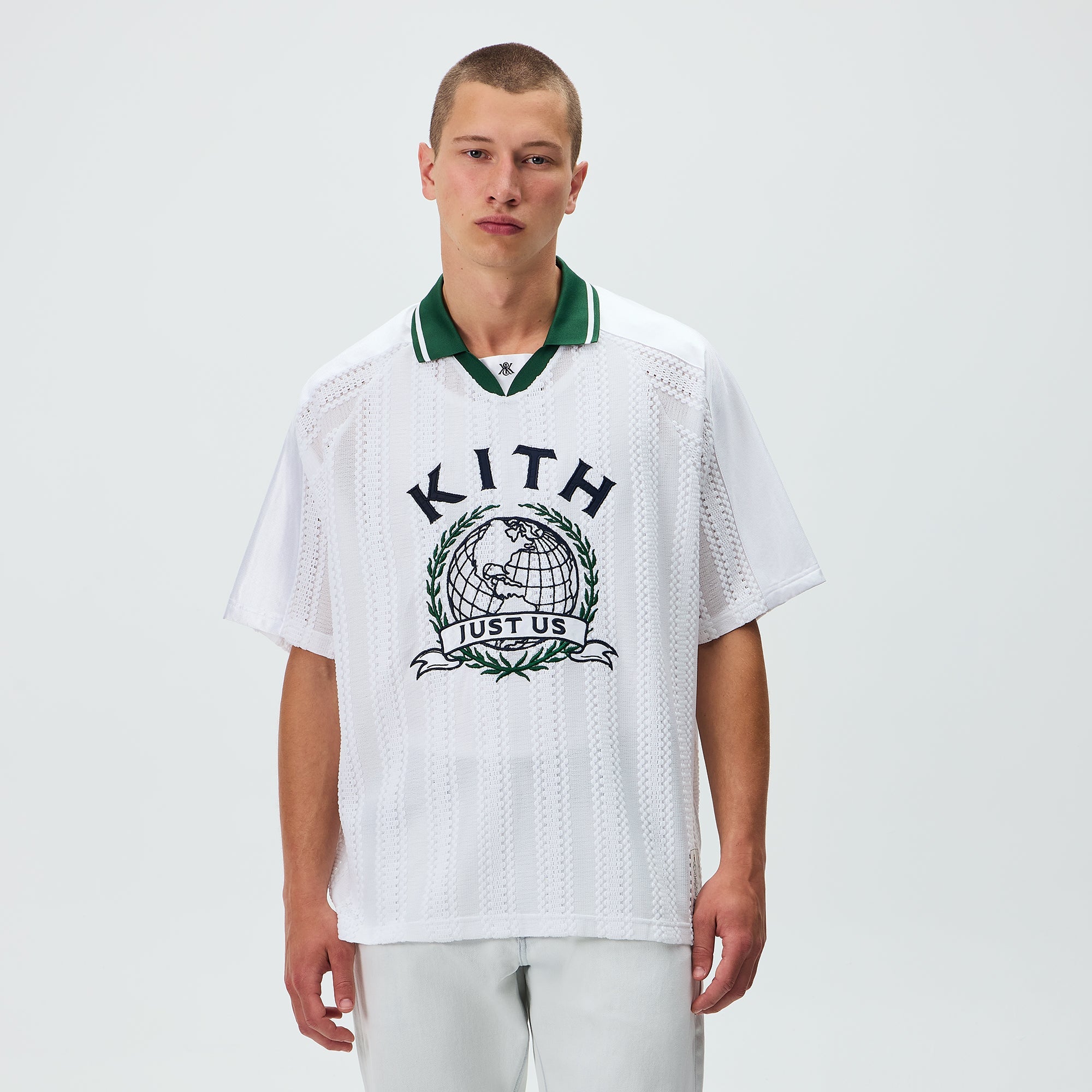 Kith Ladder Lace Jason Jersey - White – Kith Europe