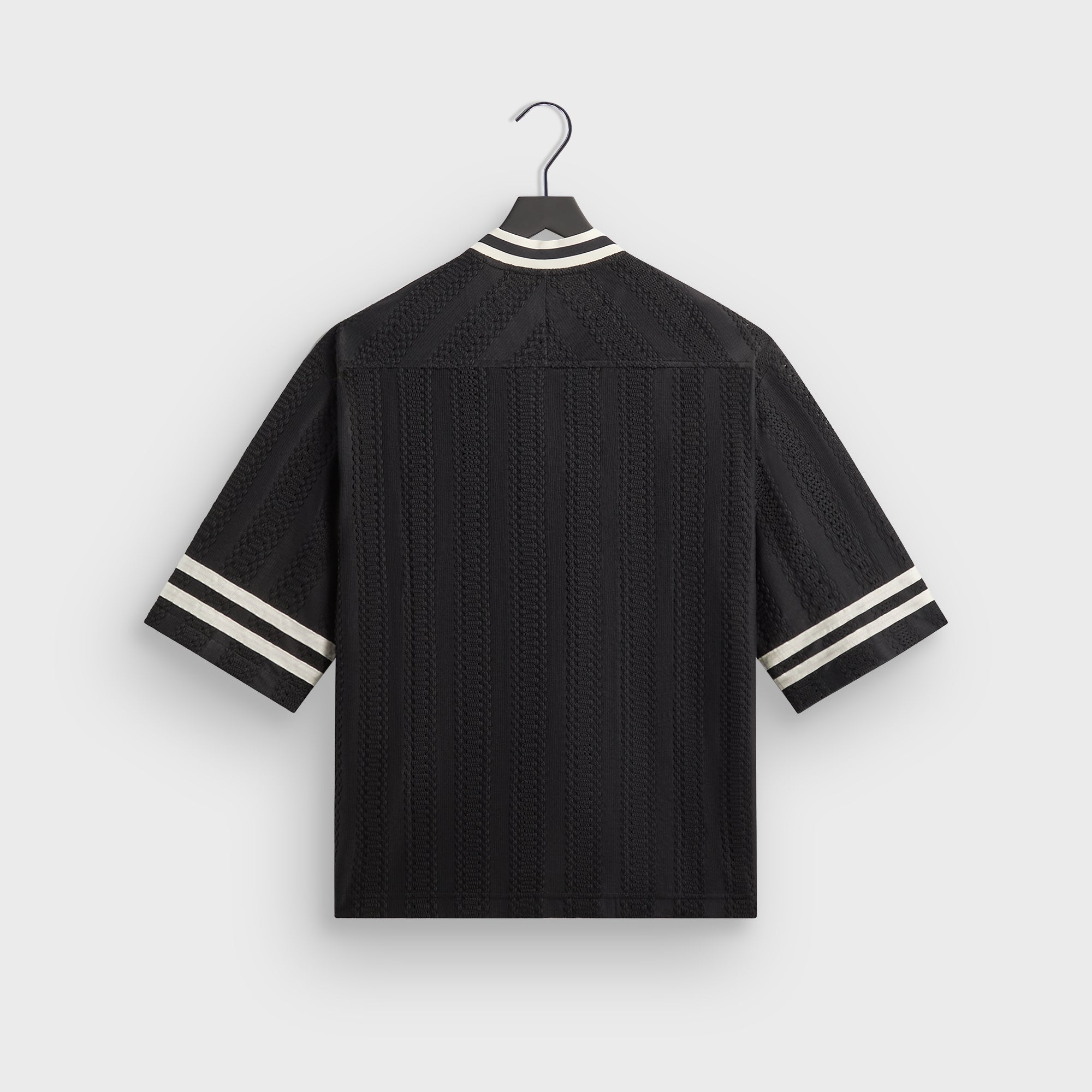 Kith Ladder Lace Julian Jersey - Black – Kith Europe