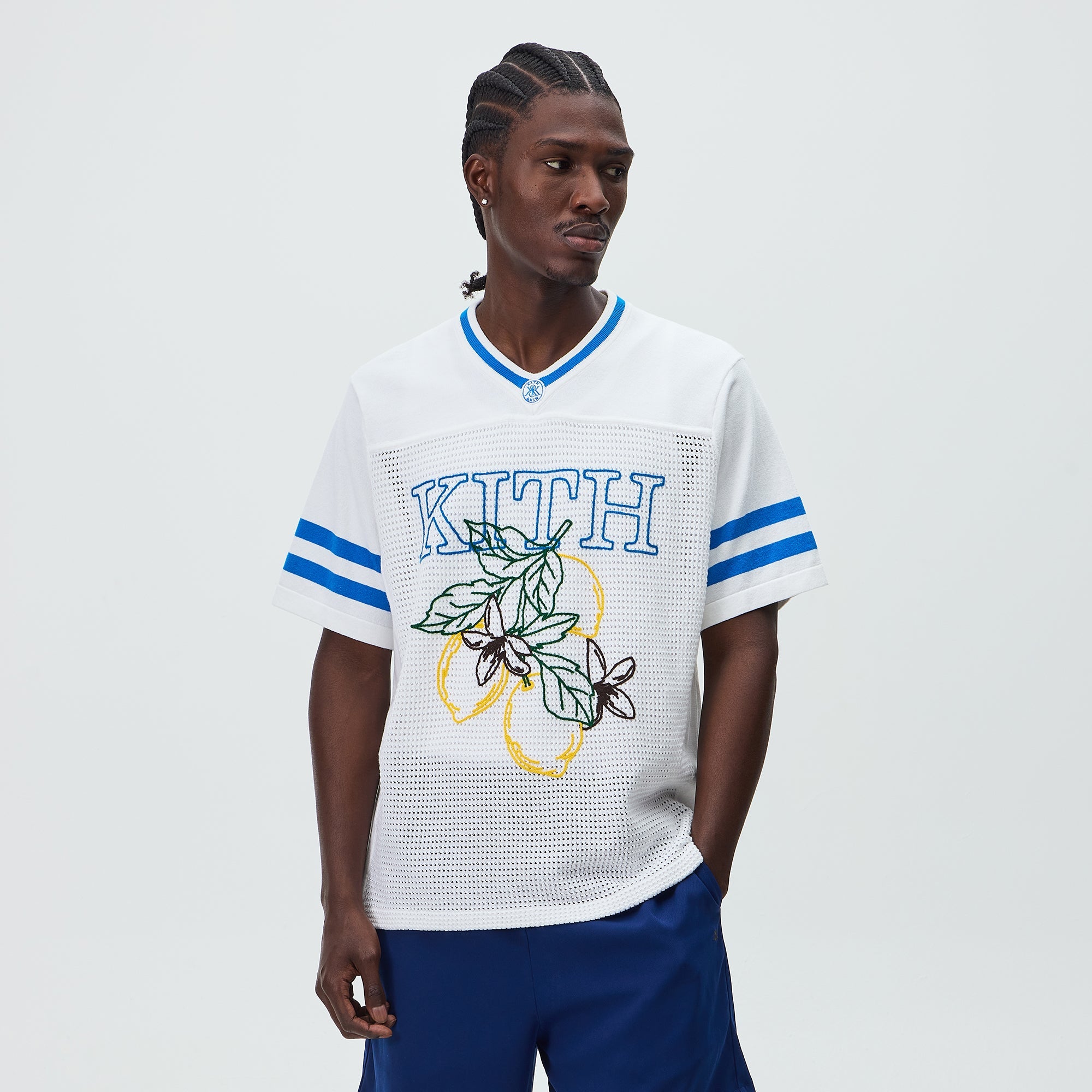 Kith Knit Julian Jersey - White – Kith Europe