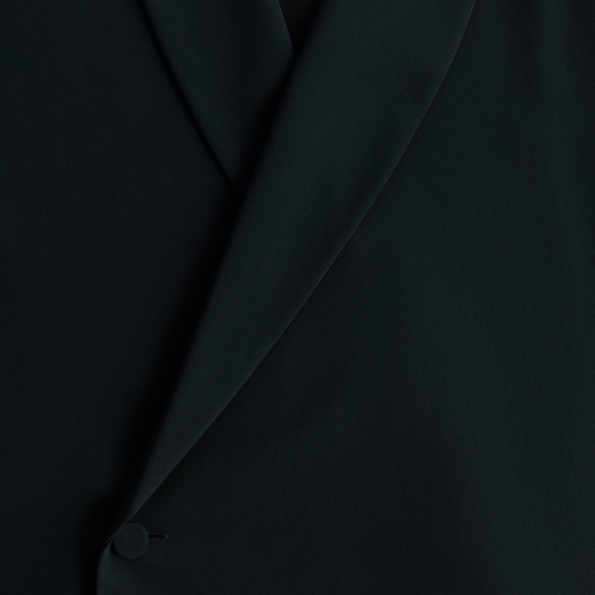 Kith Double Crepe Long Sleeve Thompson Crossover Shirt - Black