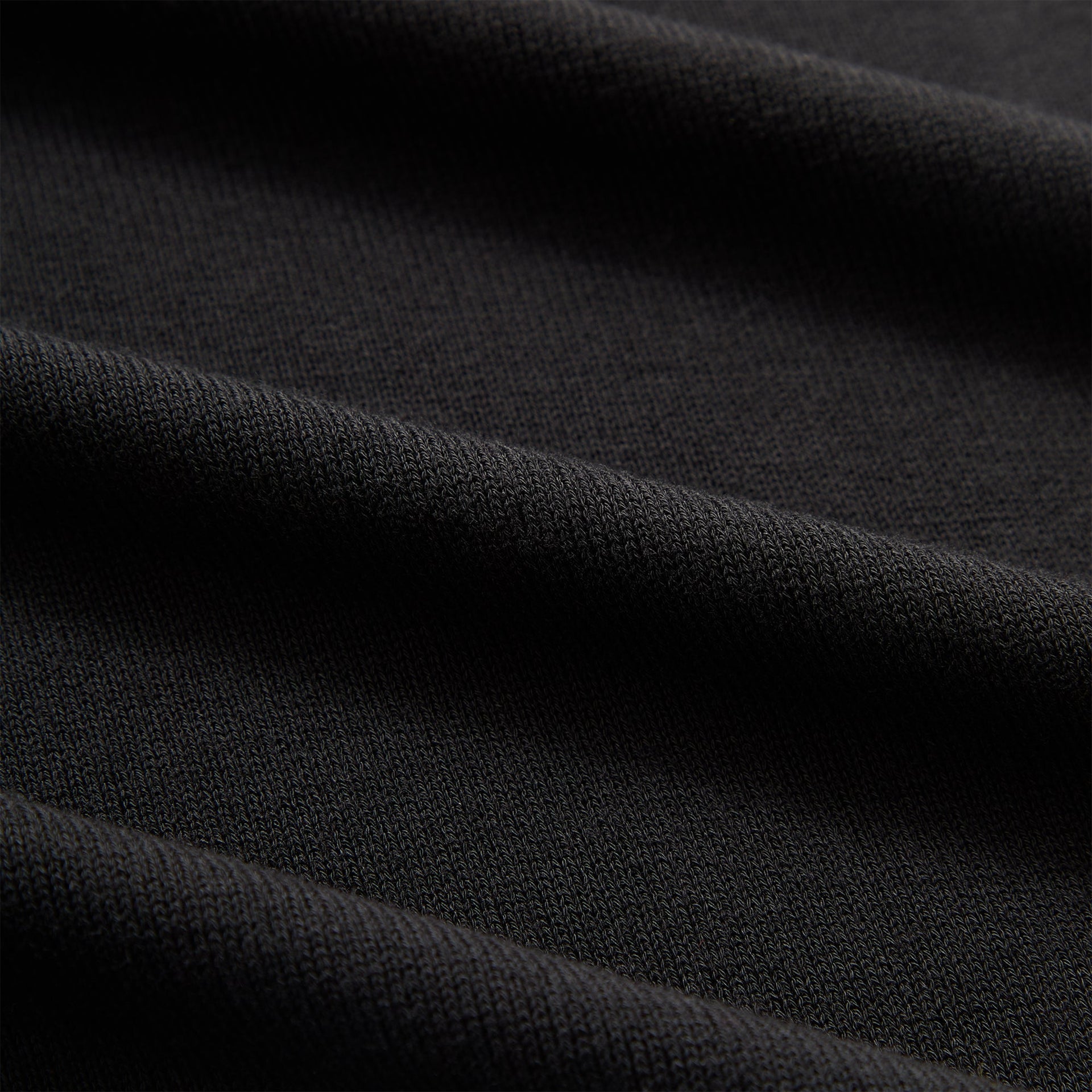 Kith Super Fine Viscose Knit Carrington Tee - Black