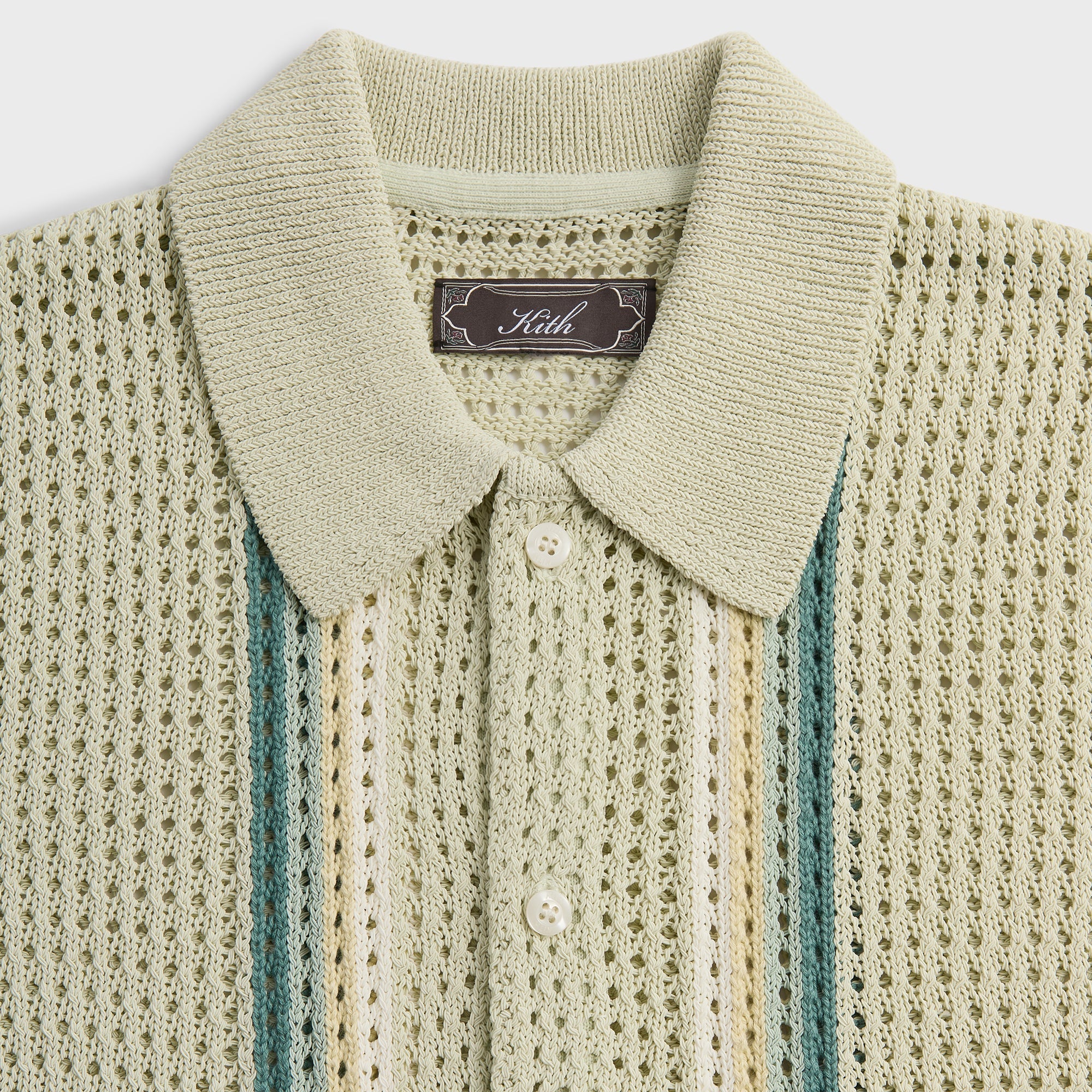 Kith Thompson Crochet Buttondown - Fresh – Kith Europe