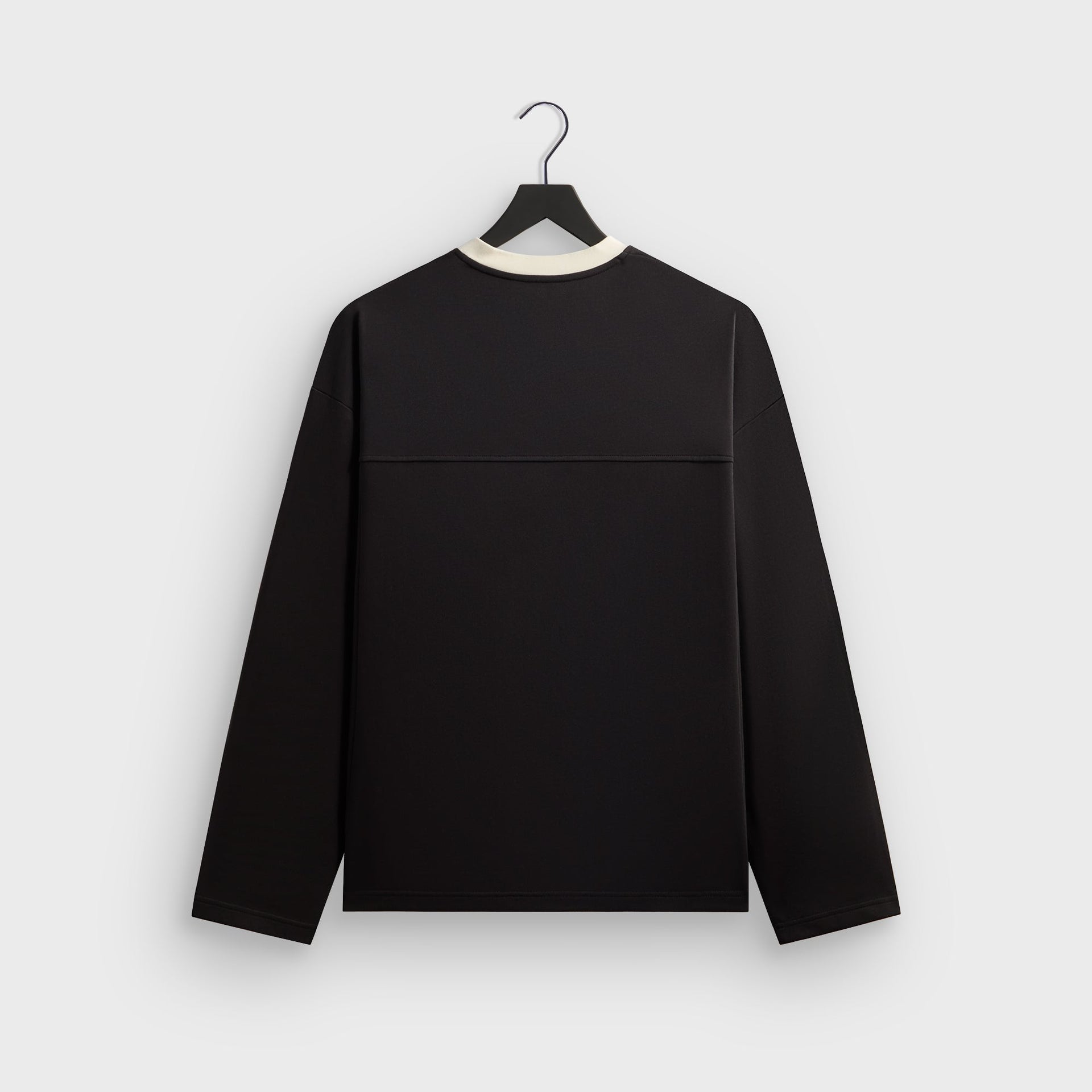 Kith Compact Fleece Long Sleeve Julien Jersey - Black