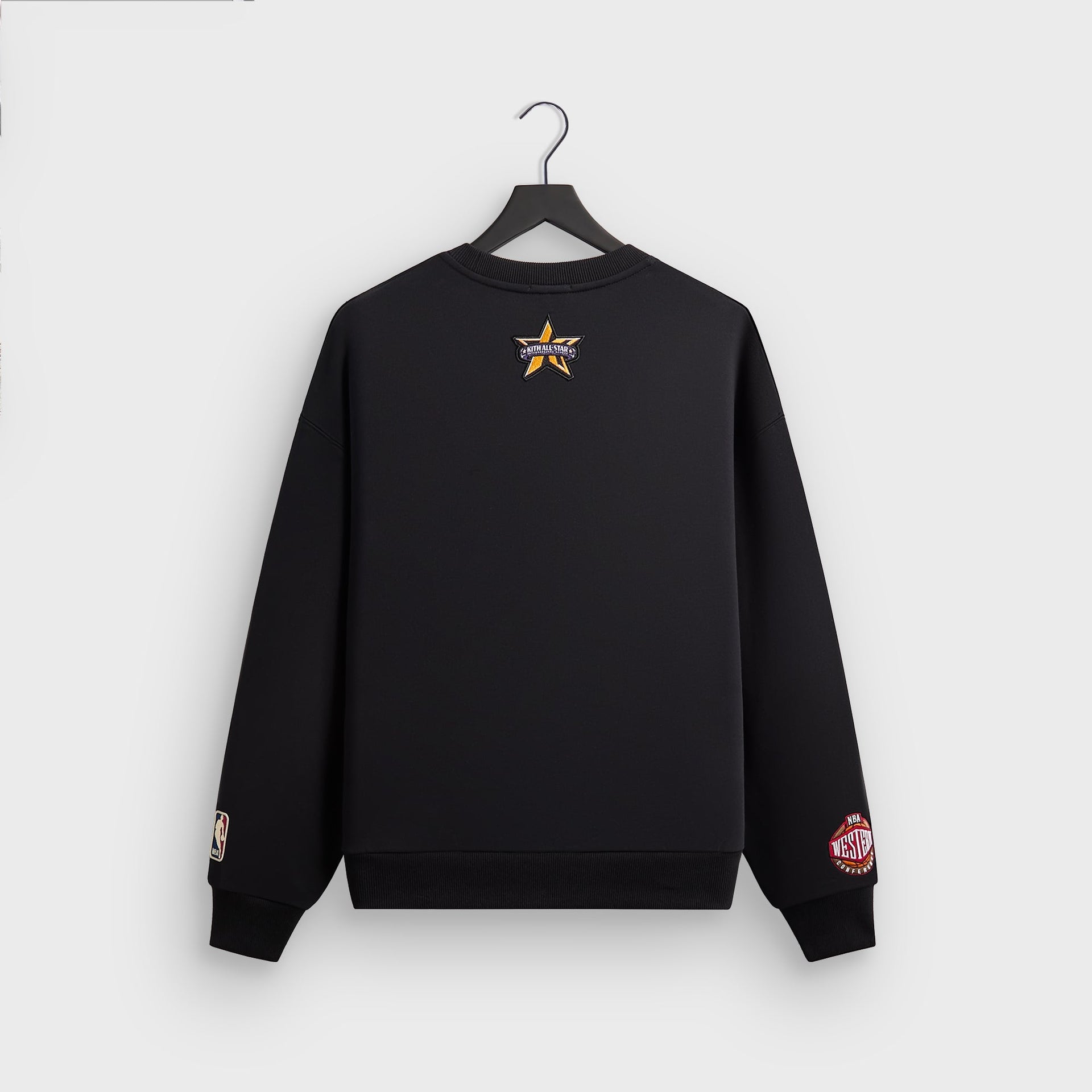 Kith for NBA All-Star Los Angeles Lakers Nelson Crewneck - Black - PH