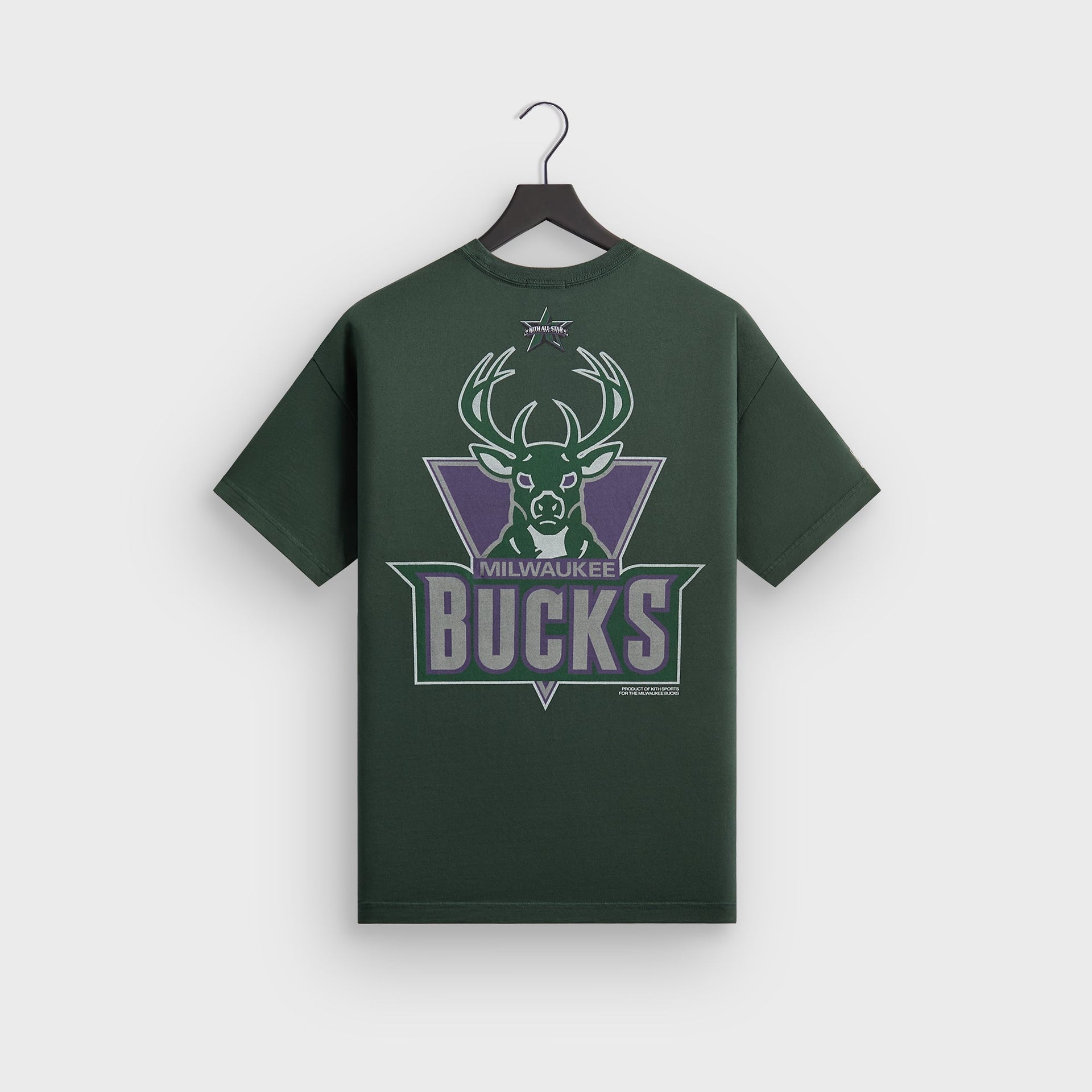 Kith for NBA All-Star Milwaukee Bucks Vintage Tee - Stadium