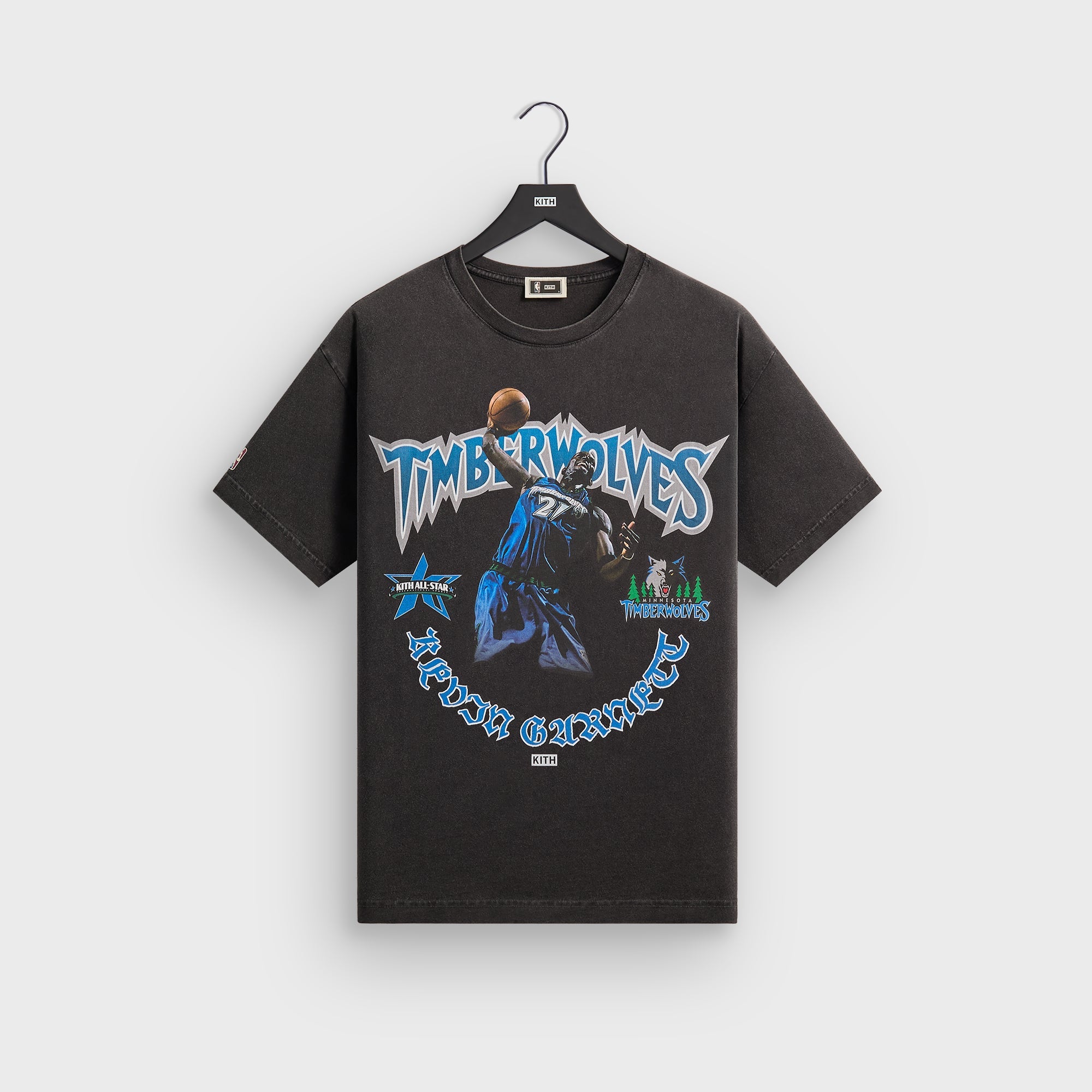 【新品未使用】Kith NBA Kevin Garnett Tee Kith for NBA All-Star Minnesota Timberwolves Kevin Garnett Vintage