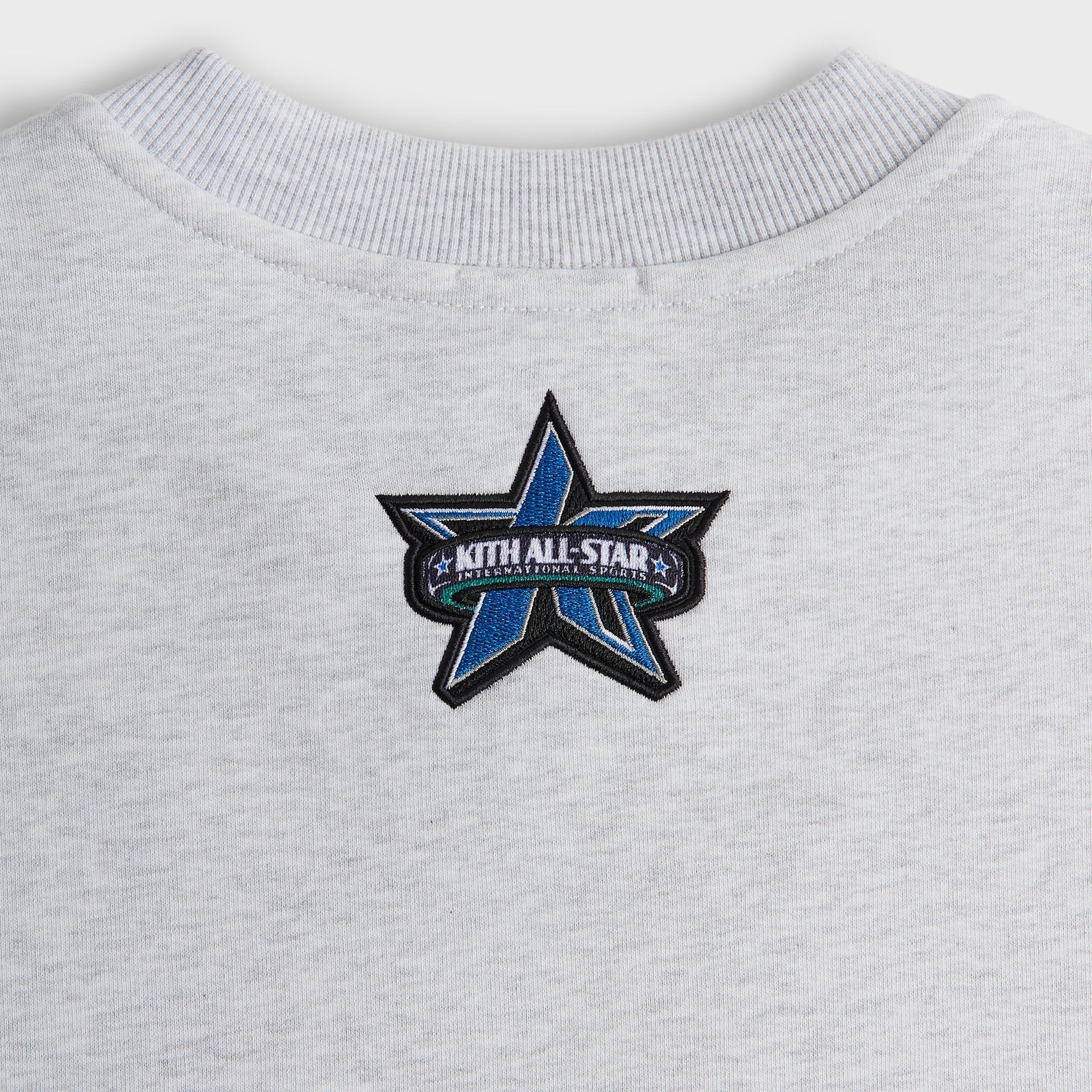 Kith for NBA All-Star Minnesota Timberwolves Nelson Crewneck - Light Heather Grey - PH