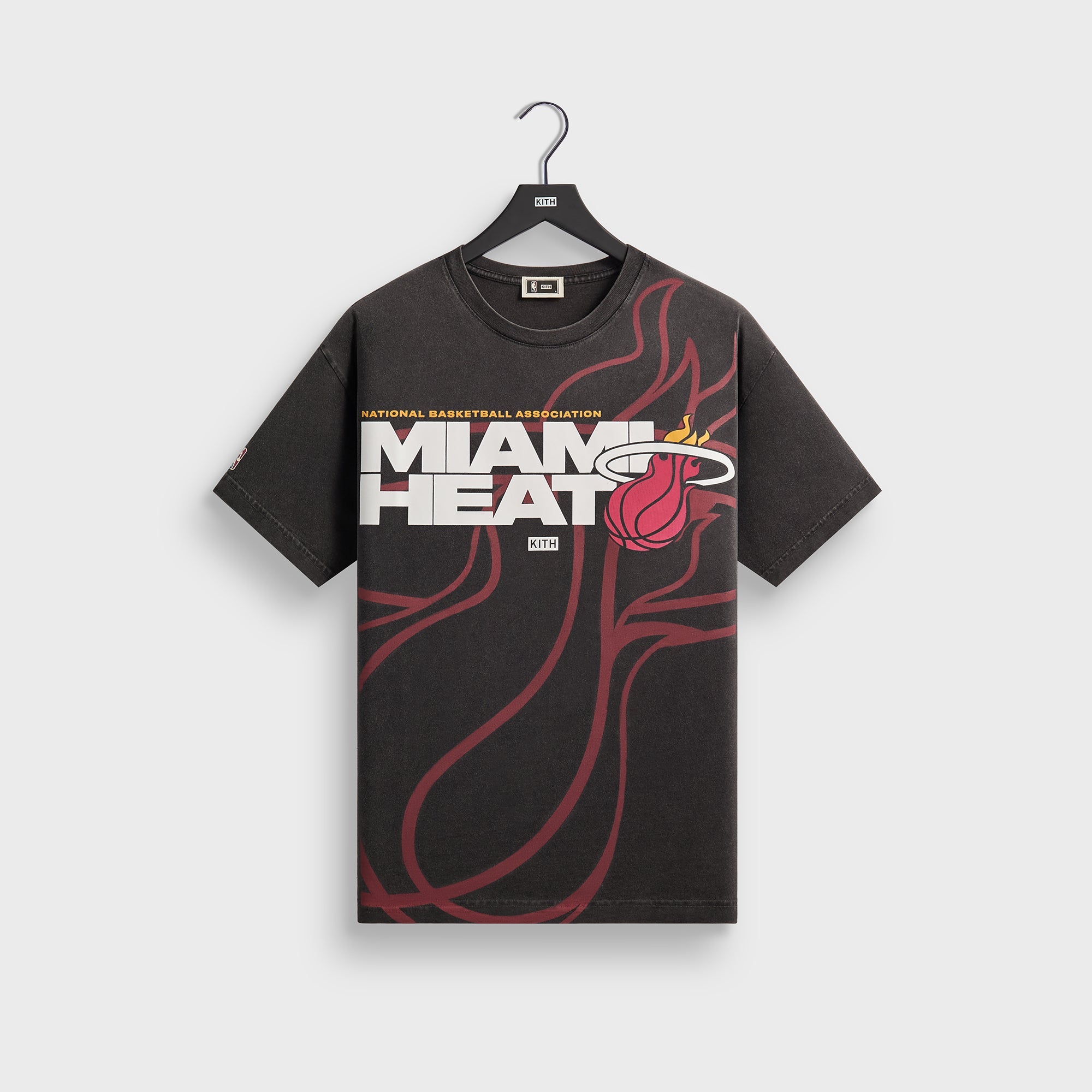 Kith for NBA All-Star Miami Heat Vintage Tee - Black – Kith Europe