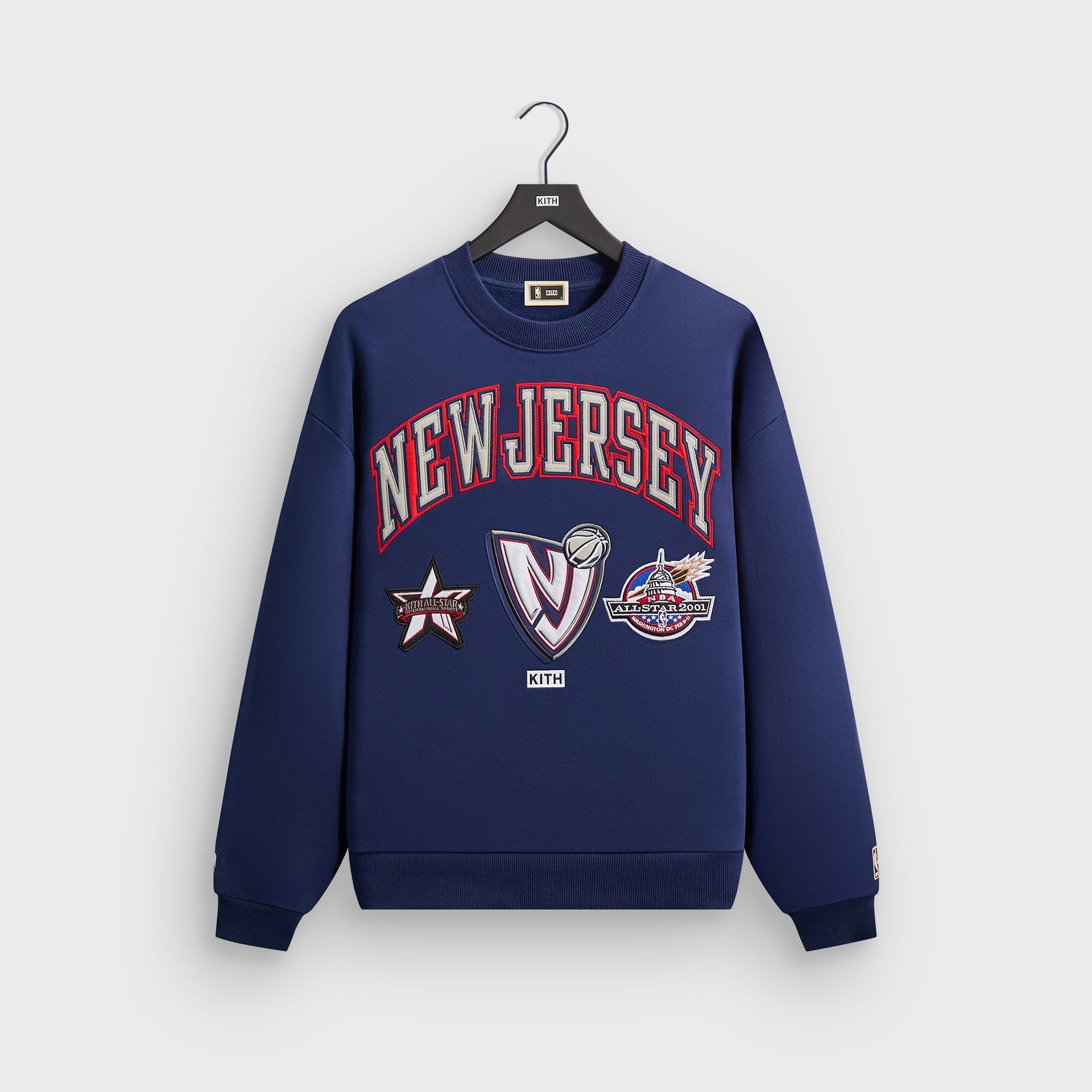 Kith for NBA All-Star New Jersey Nets Nelson Crewneck - Quantum - PH