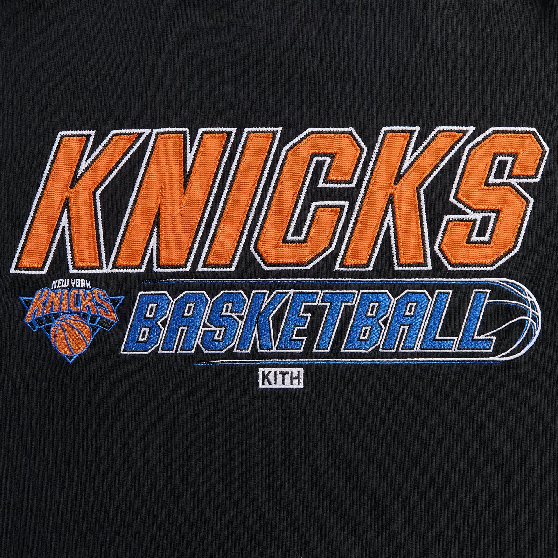 Kith for NBA All-Star New York Knicks Nelson Crewneck - Black