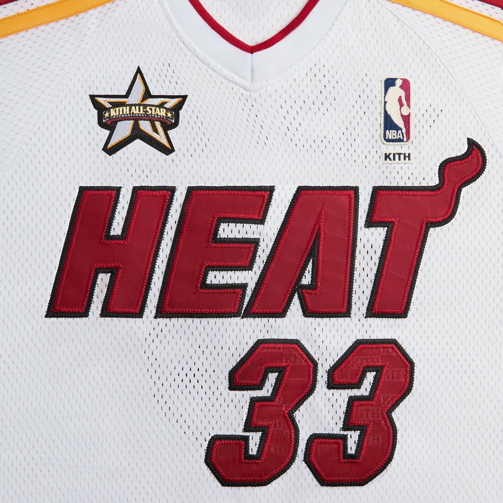 Kith for NBA All-Star Miami Heat Leon Shirt - White