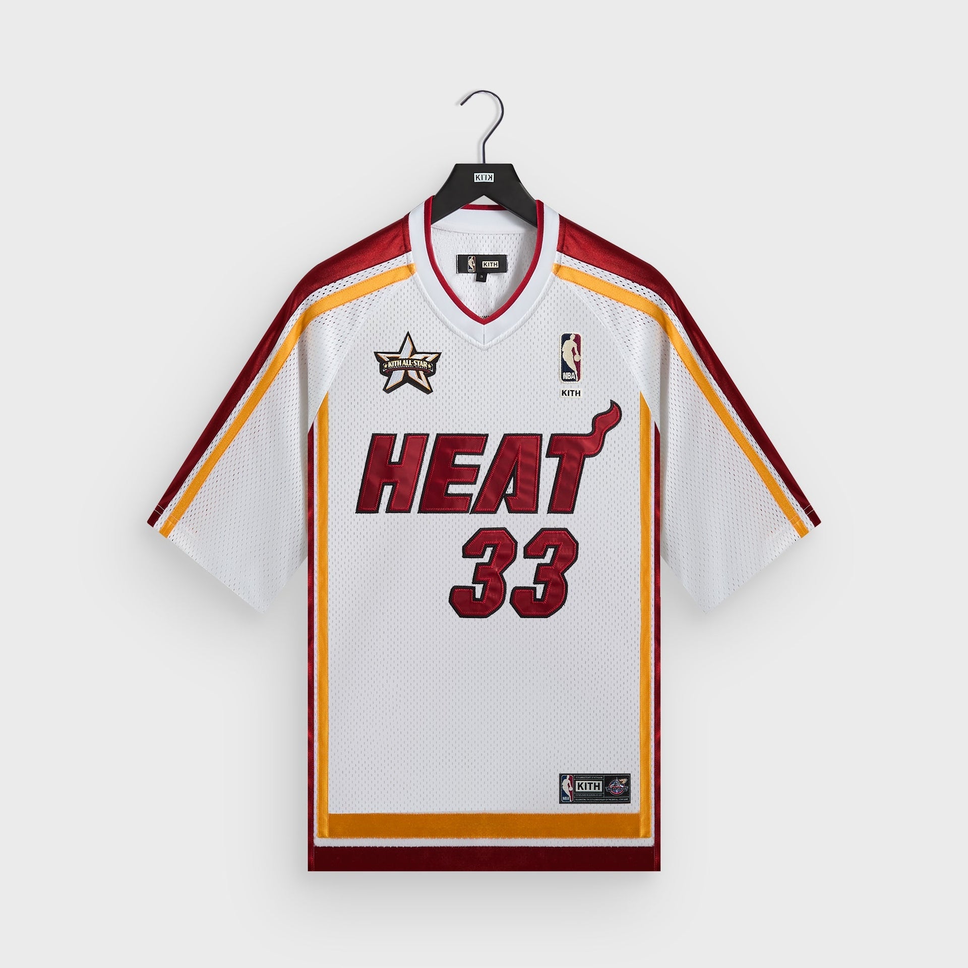 Kith for NBA All-Star Miami Heat Leon Shirt - White - PH