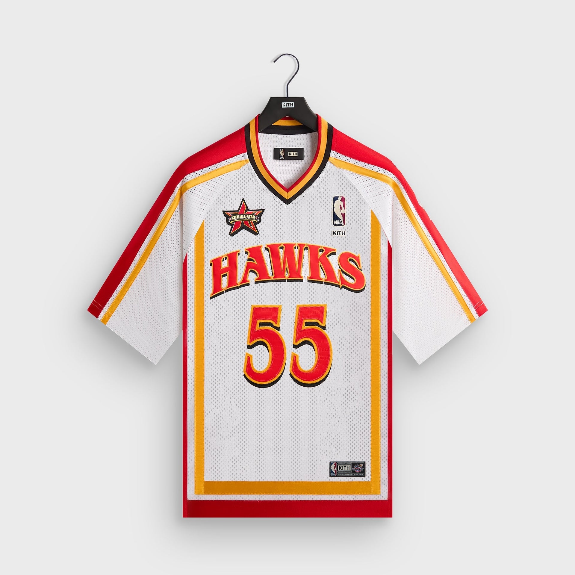Kith for NBA All-Star Atlanta Hawks Leon Shirt - White - PH