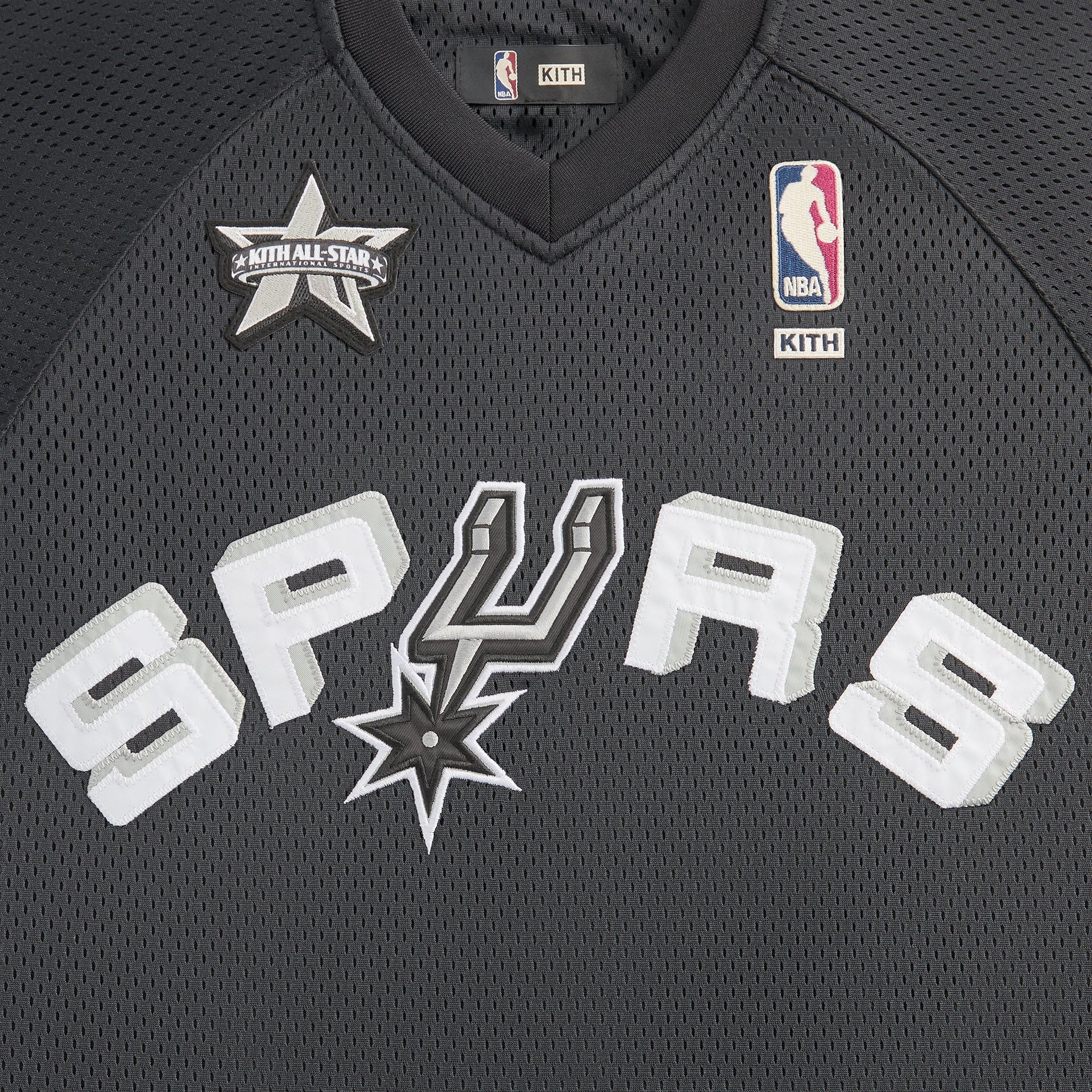 Kith for NBA All-Star San Antonio Spurs Samuel Shirt - Black - PH