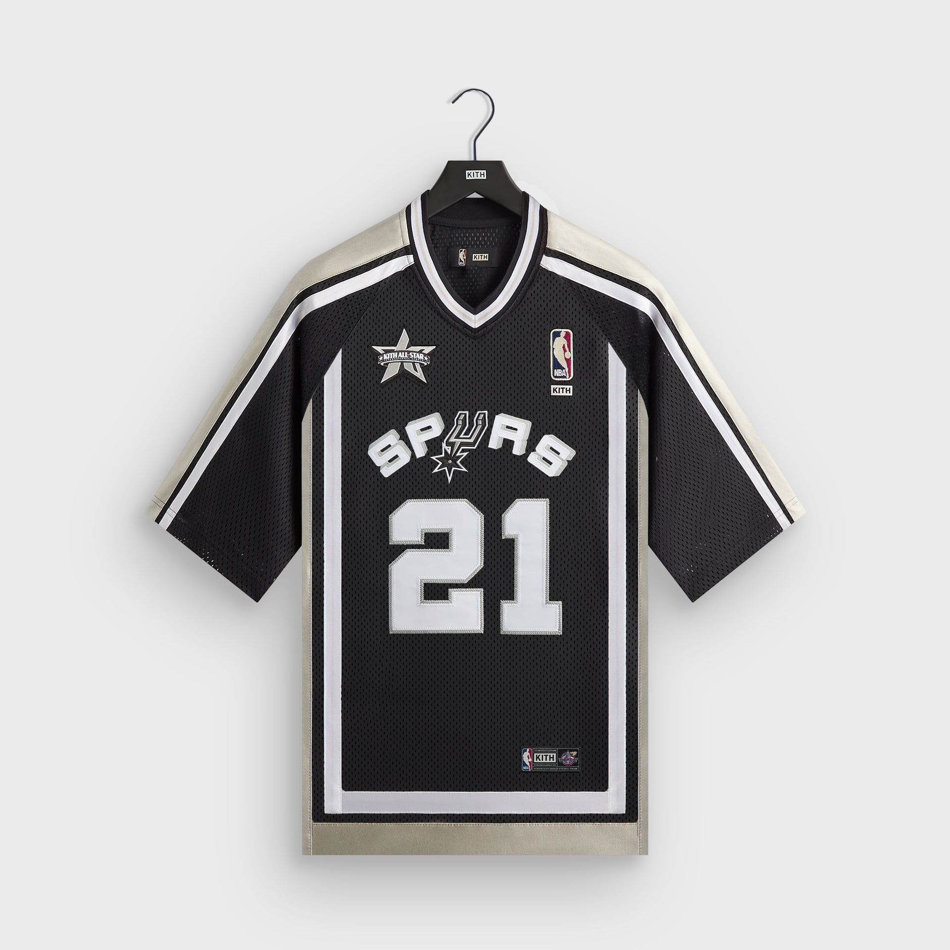 Kith for NBA All-Star San Antonio Spurs Leon Mesh Shirt - Black - PH