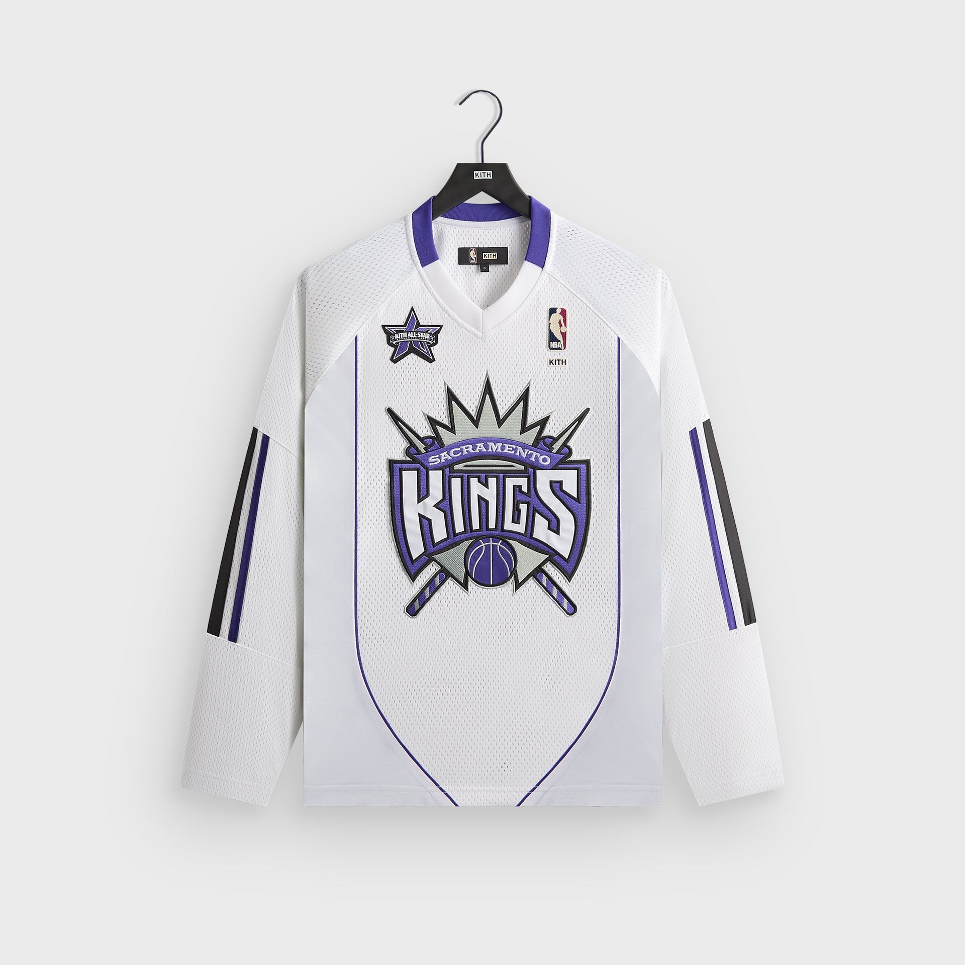 Kith for NBA All-Star Sacramento Kings Samuel Shirt - White