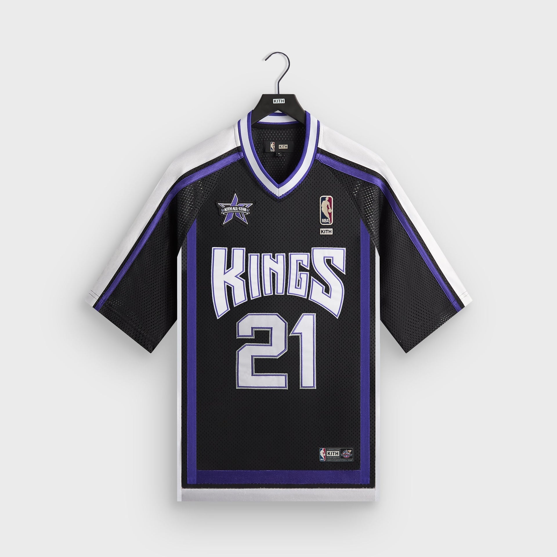 Kith for NBA All-Star Sacramento Kings Leon Shirt - Black - PH