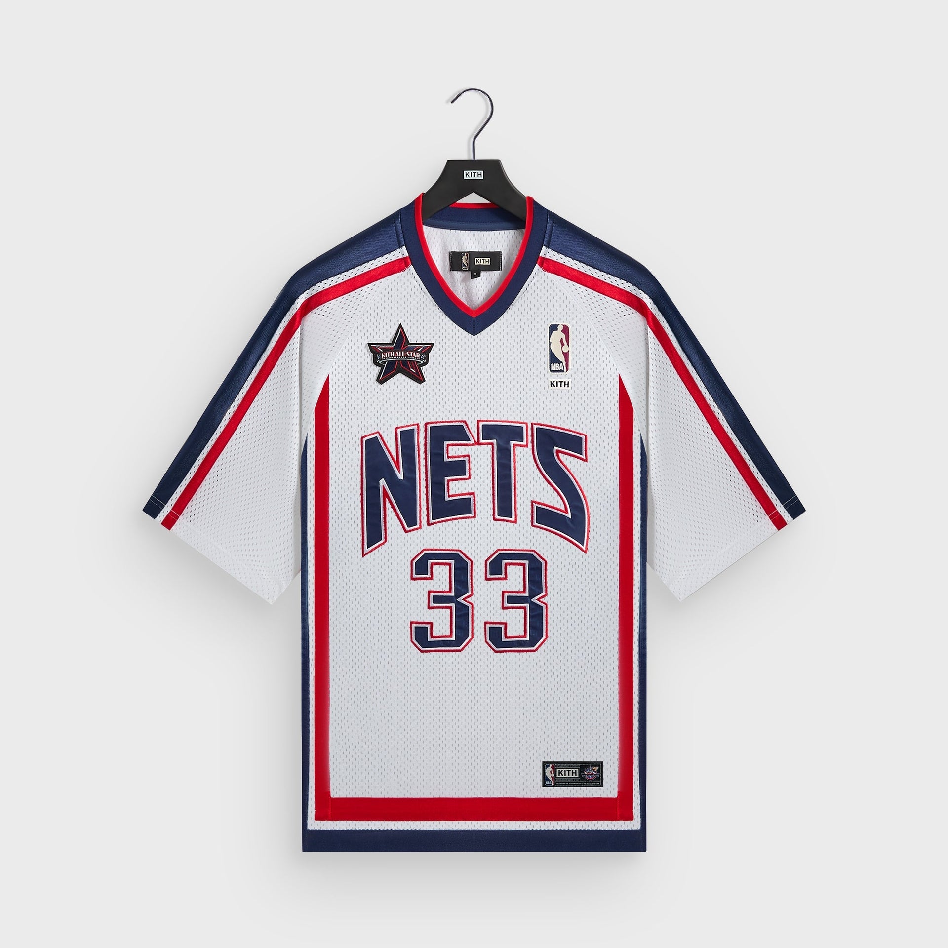 Kith for NBA All-Star New Jersey Nets Leon Shirt - White - PH