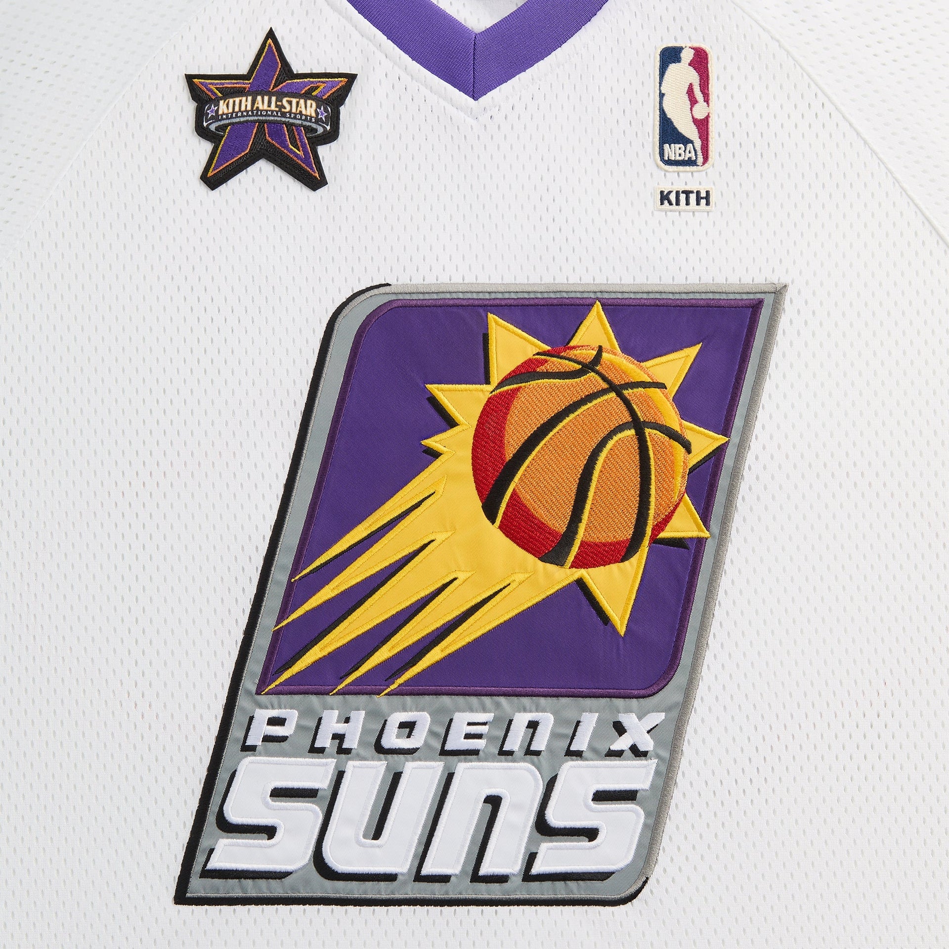 Kith for NBA All-Star Phoenix Suns Samuel Shirt - White - PH