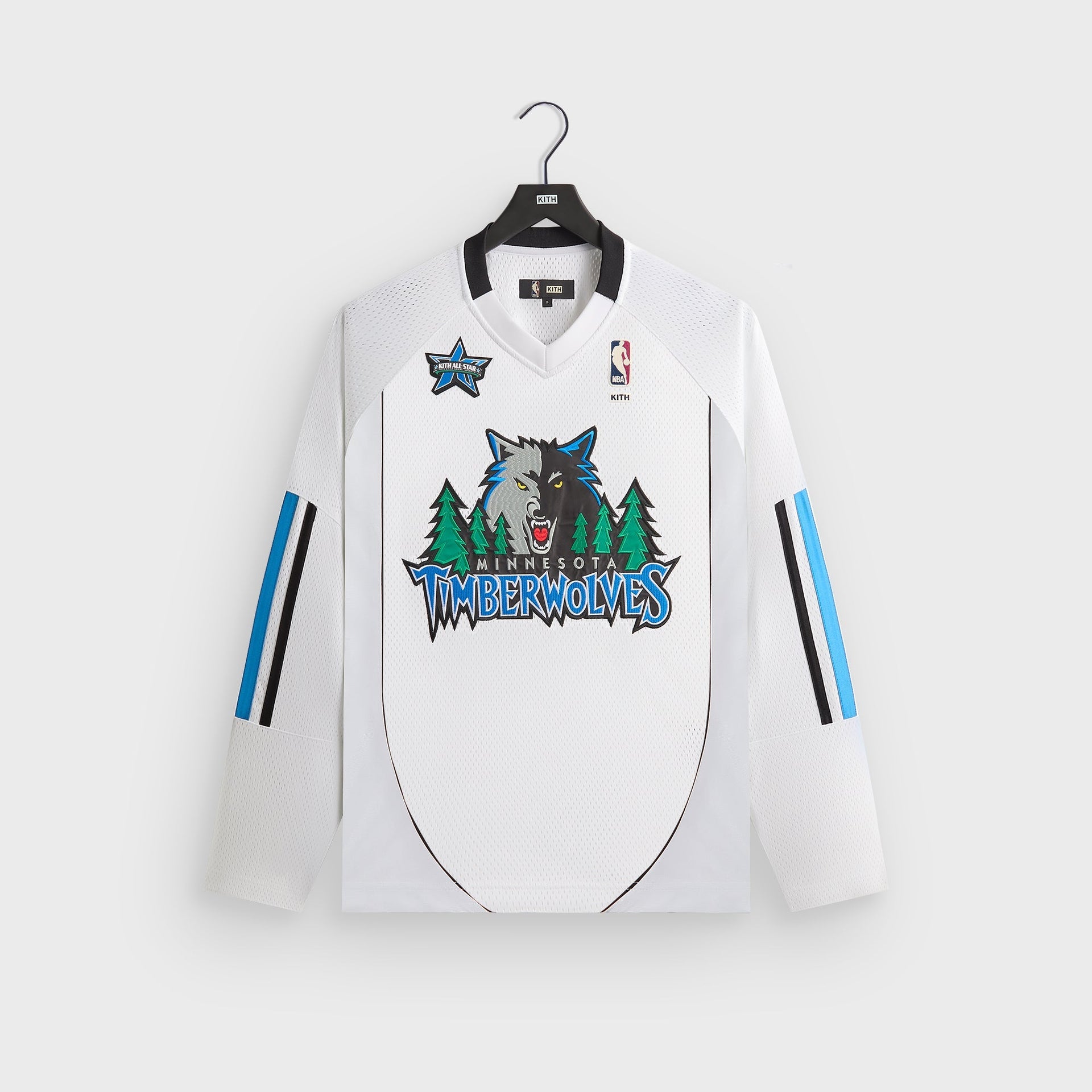 Kith for NBA All-Star Minnesota Timberwolves Samuel Shirt - White - PH