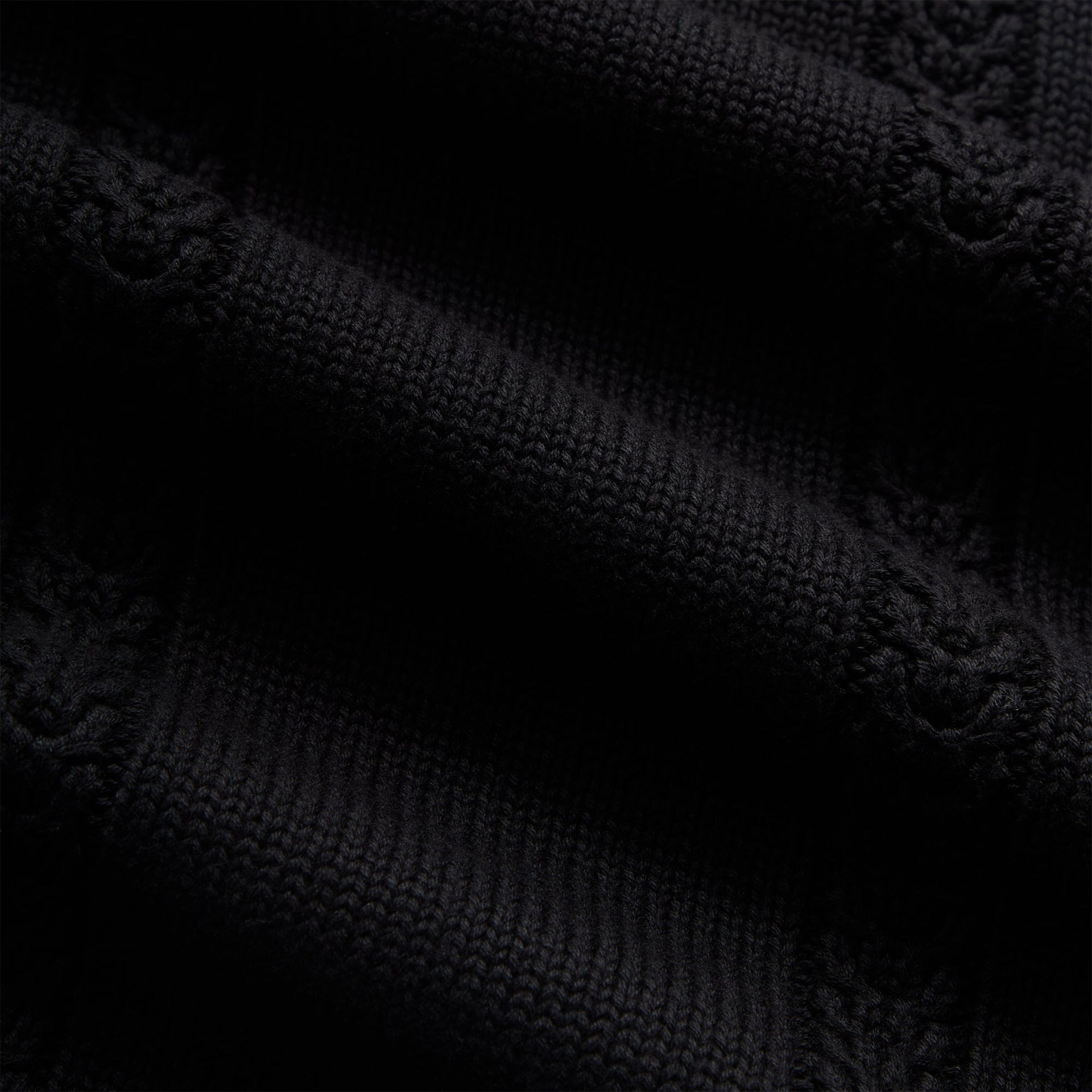 Kith Wagner Long Sleeve Soccer Sweater - Black