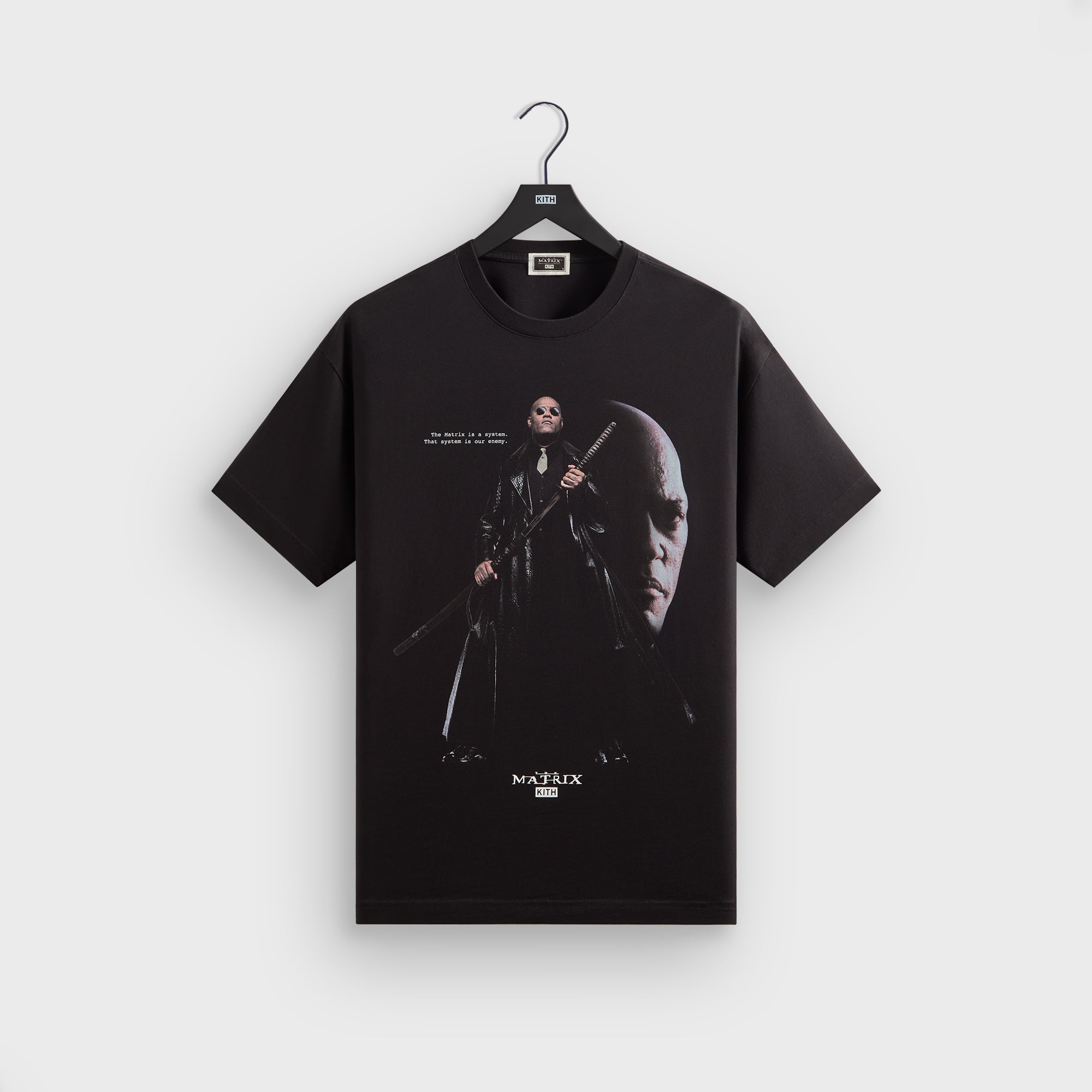 Kith for The Matrix Morpheus Tee - Black – Kith Europe