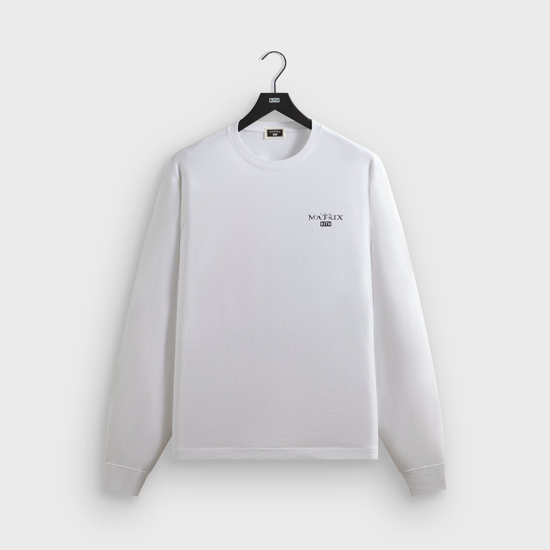 Kith for The Matrix Red Pill Blue Pill Long Sleeve Tee - White
