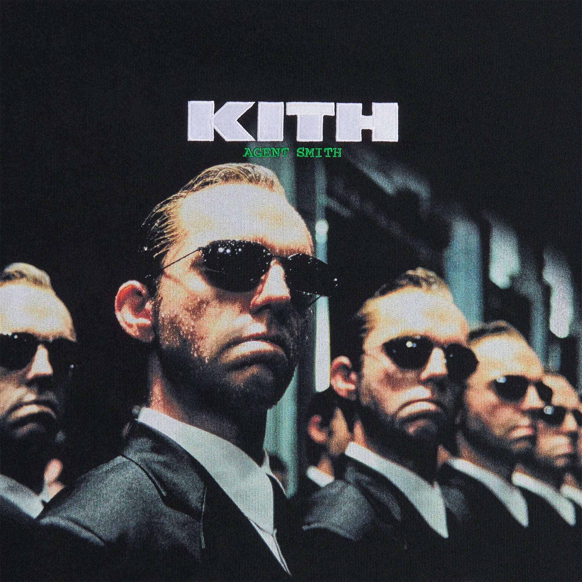 Kith for The Matrix Just Us Vintage Nelson Crewneck - Black