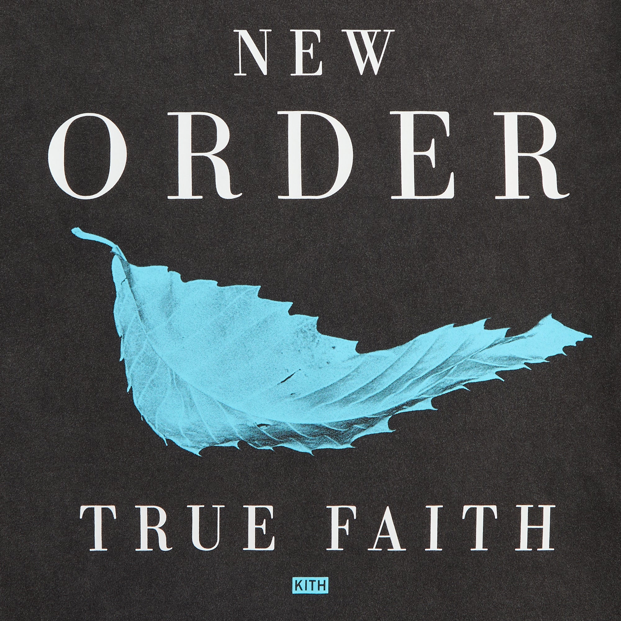 KITH × NEW ORDER TRUE FAITH Tシャツ ブラック M Kith Records for New Order True Faith Vintage Alex Tee - Black
