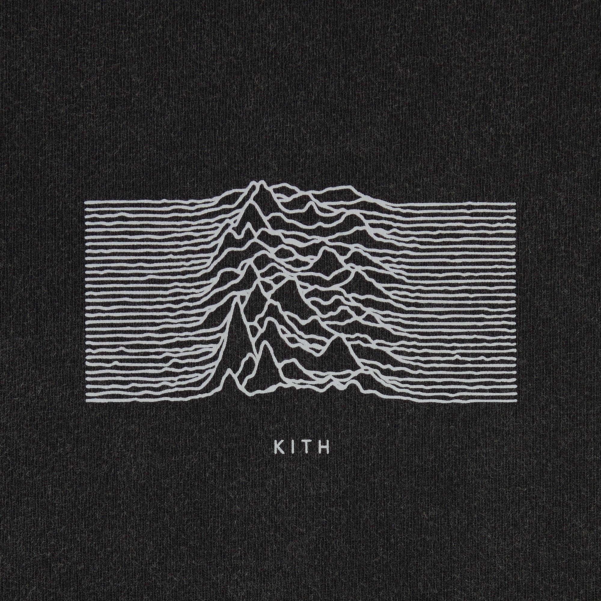 Kith Records for Joy Division Fact 10 Vintage Alex Tee - Black