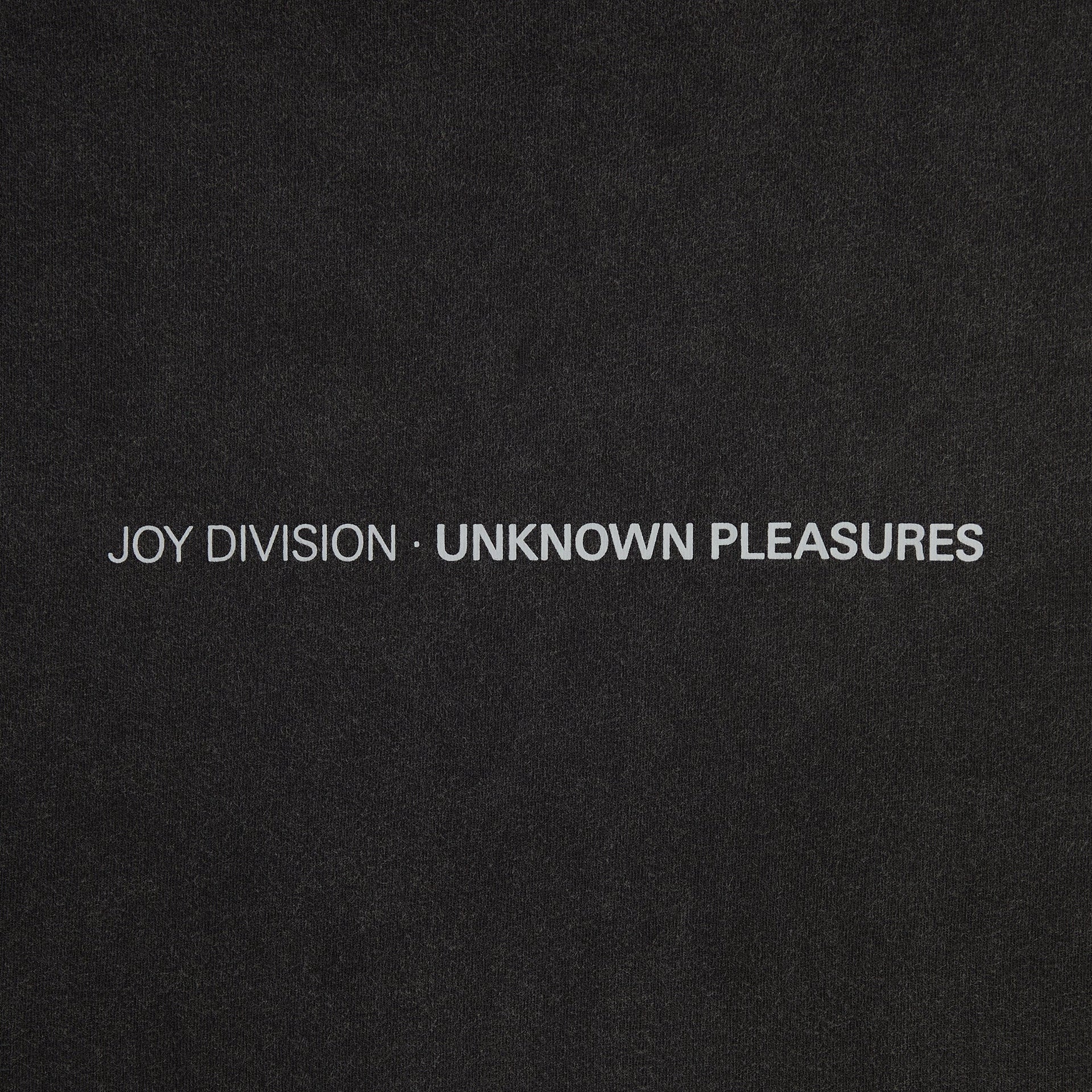 Kith Records for Joy Division Fact 10 Vintage Alex Tee - Black
