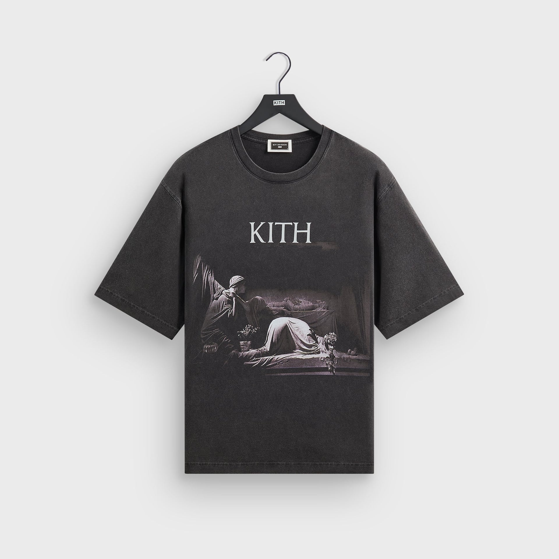 Kith Records for Joy Division Closer Vintage Alex Tee - Black