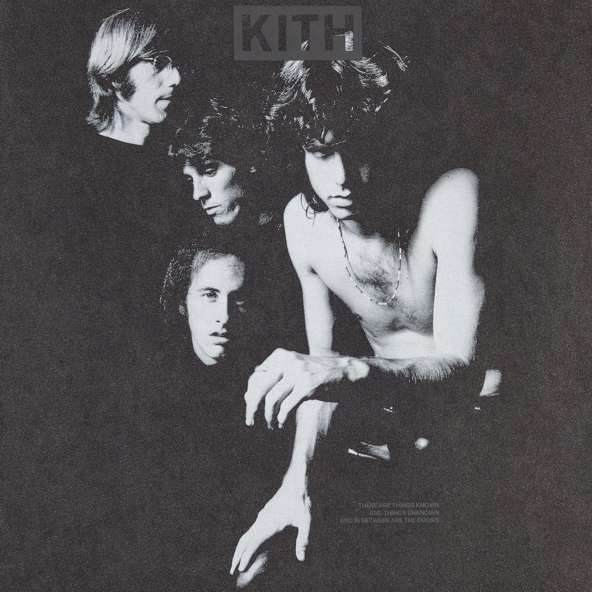 Kith Records for The Doors Light My Fire Vintage Tee - Black