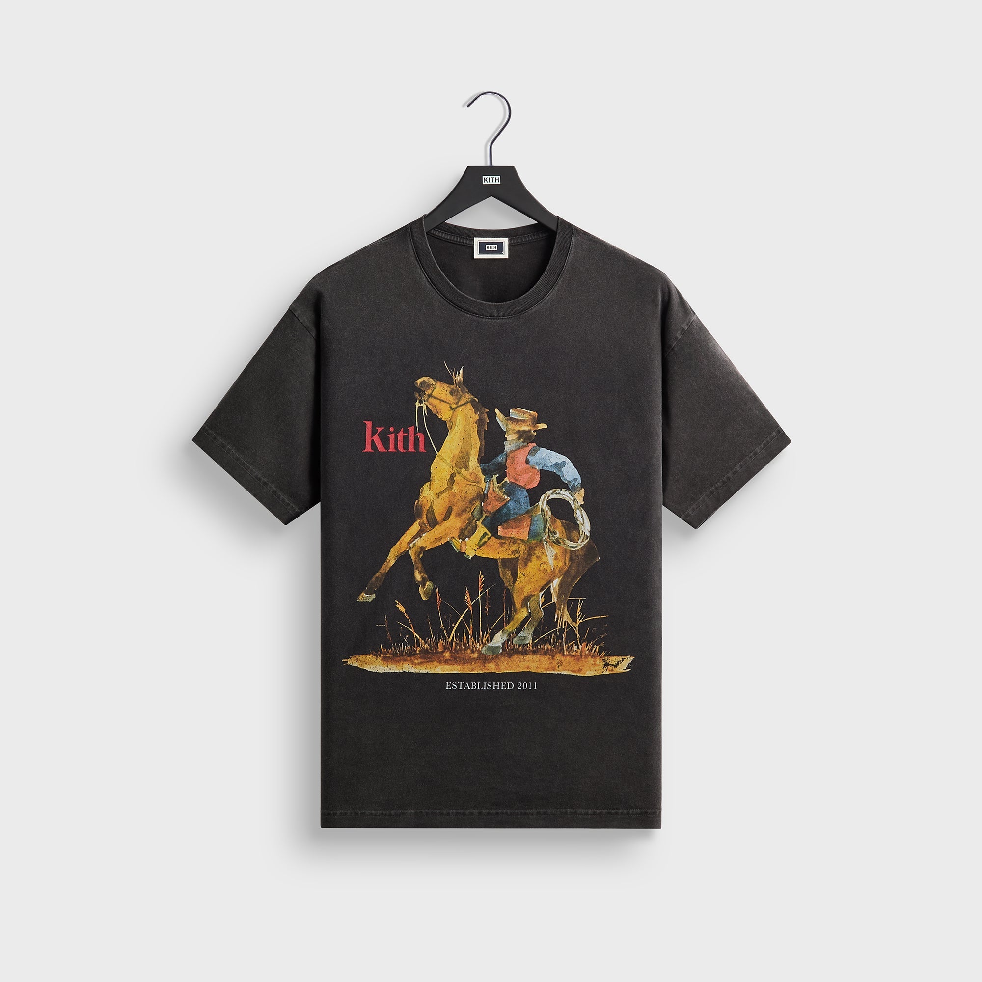 KITH / ヤンキース ビンテージTEE Kith Cowboy Vintage Tee - Black – Kith Europe