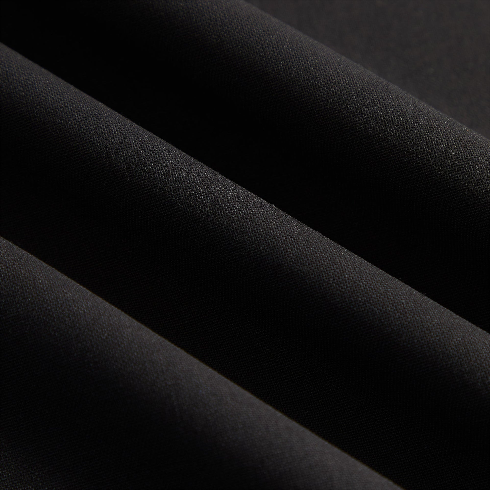 &Kin for Kith Origins Tropical Wool Davenport Shirt - Black - PH