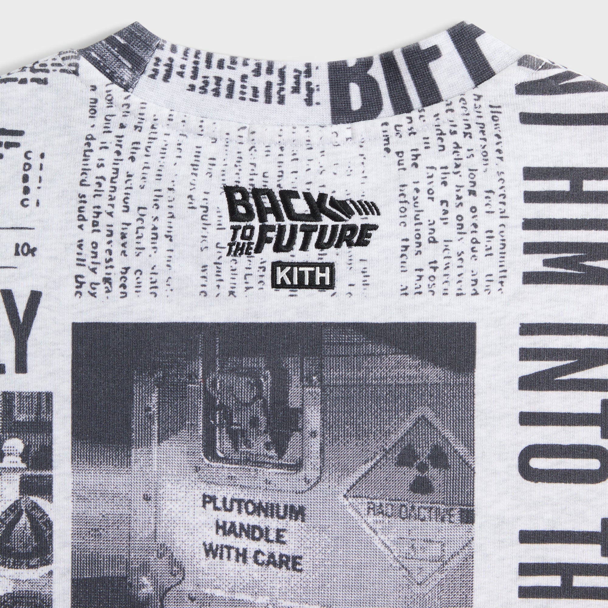 Kith for Back to the Future Newspaper All-Over Printed Nelson