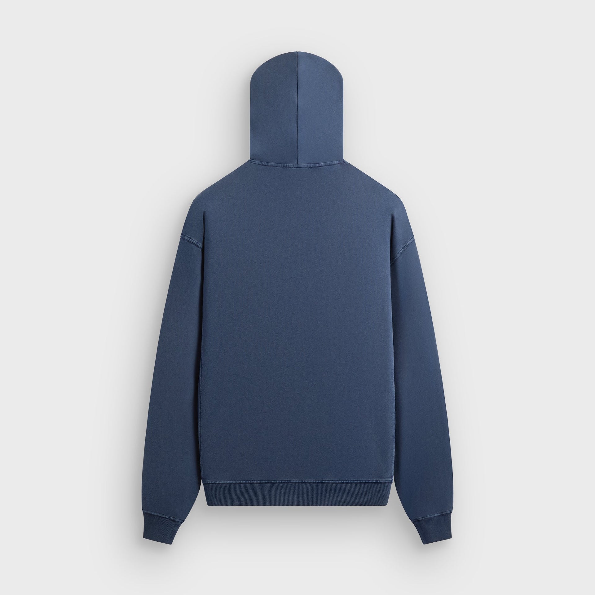 Kith Indigo Micro Fleece Williams III Hoodie - Dark Indigo