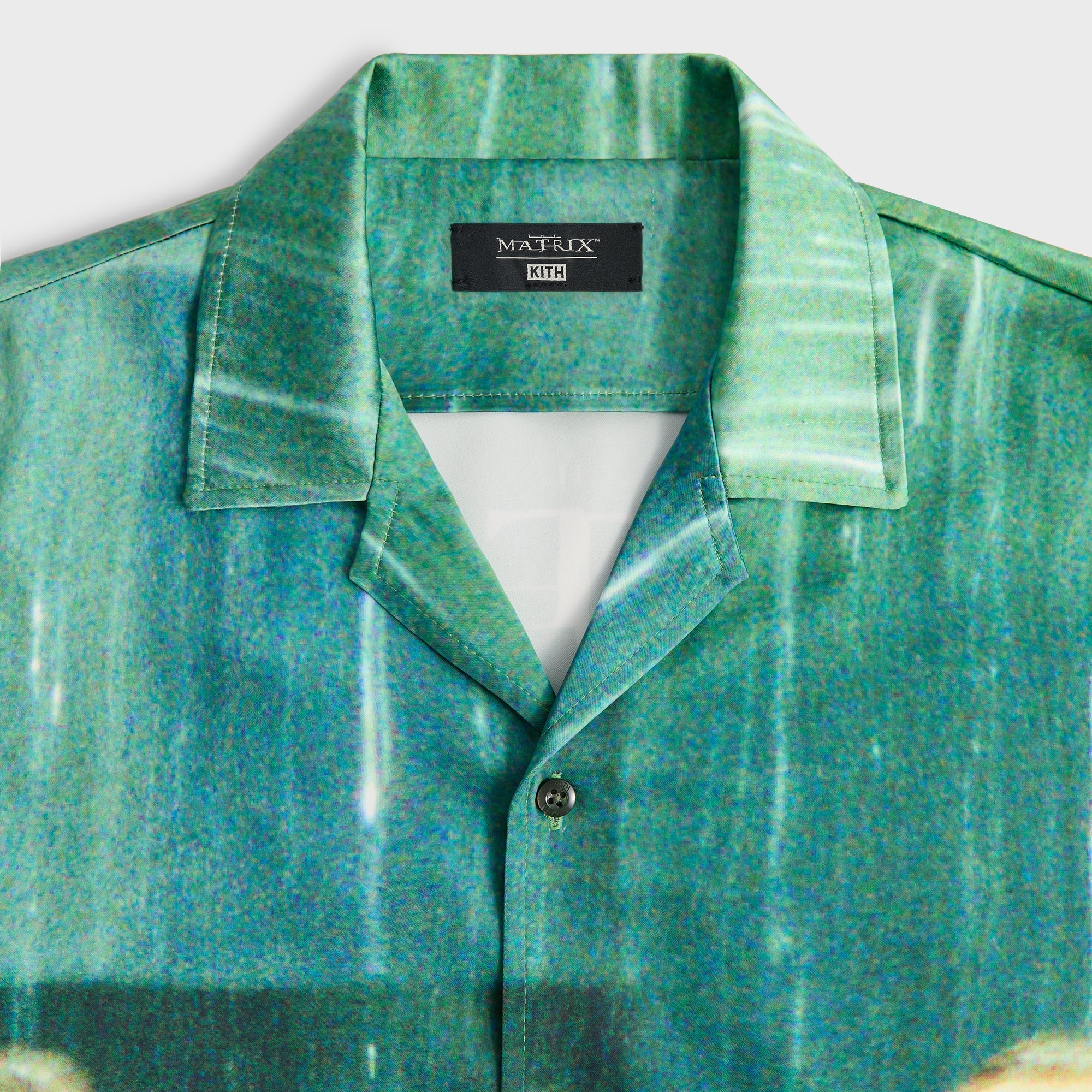 Kith for The Matrix All-Over Printed Thompson Camp Collar Shirt