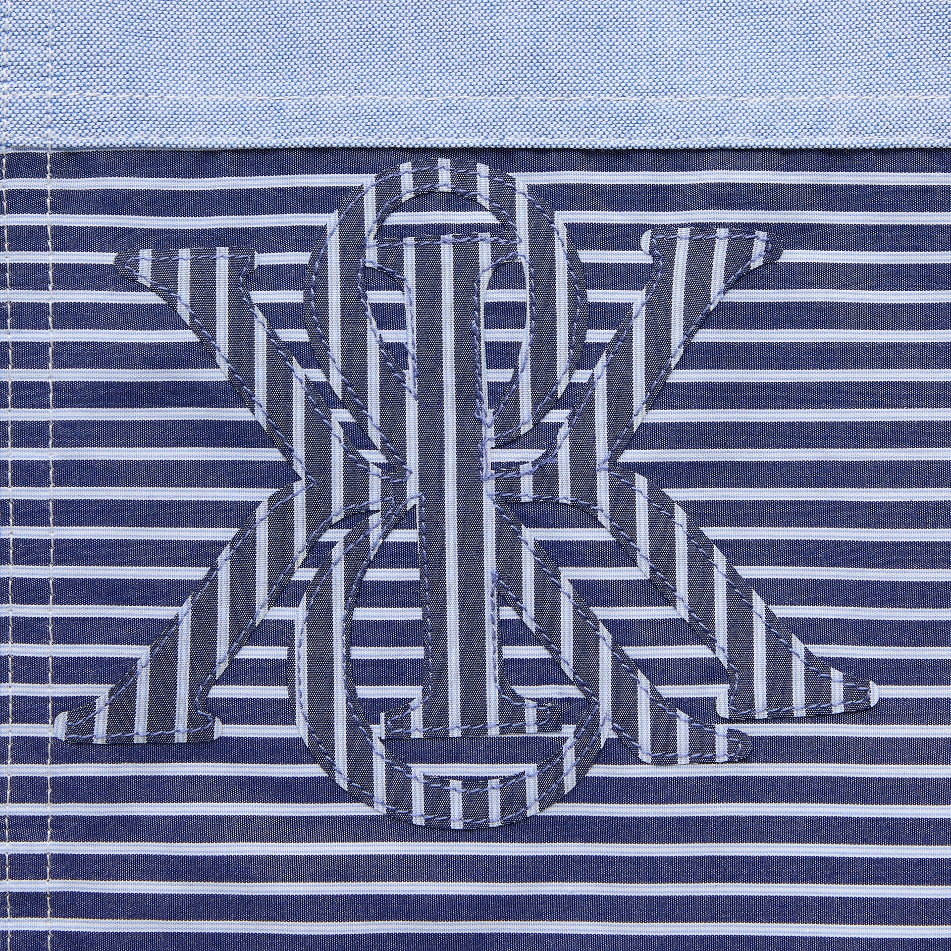 Kith Poplin Stripe Henson Shirt - Darkshore