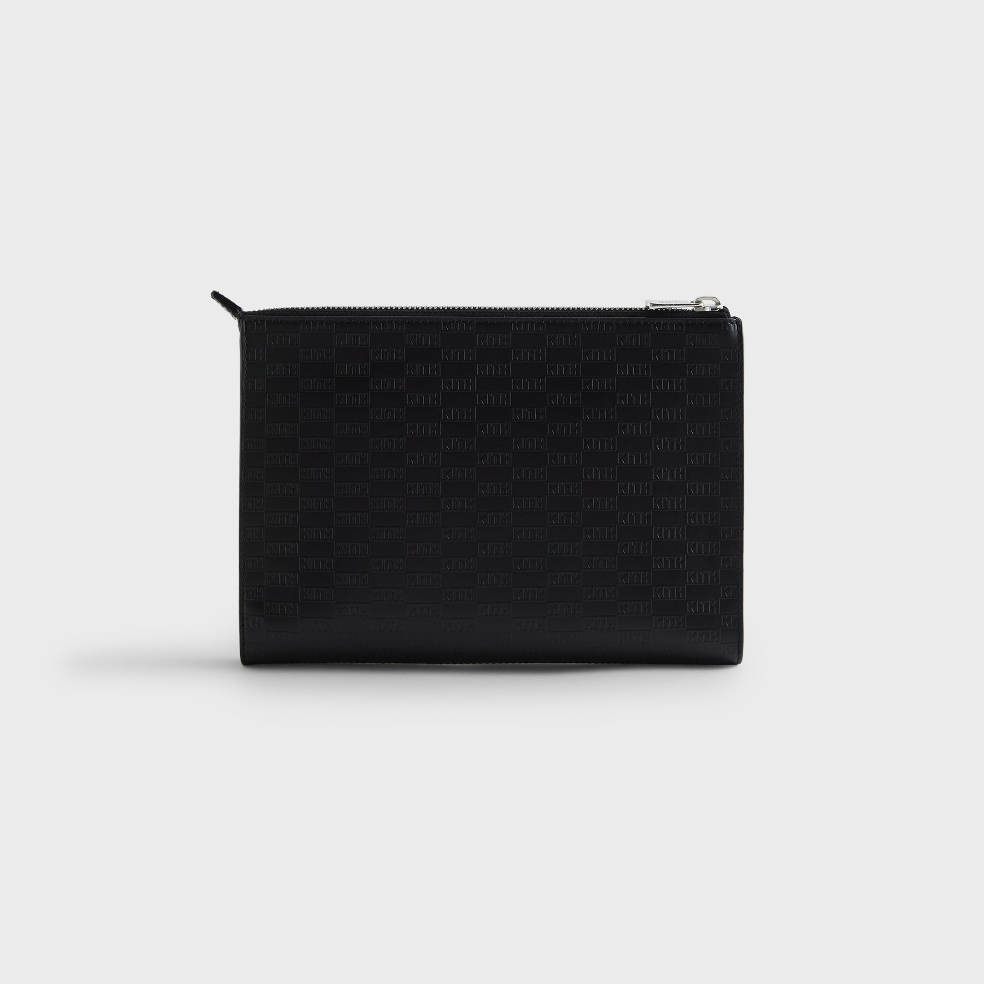 Kith Monogram Zipper Pouch - Black – Kith Europe